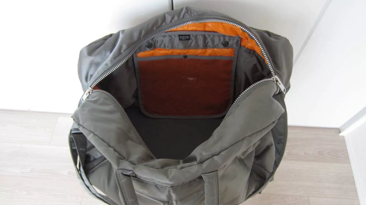 Porter Tanker 2Way Boston Bag — back