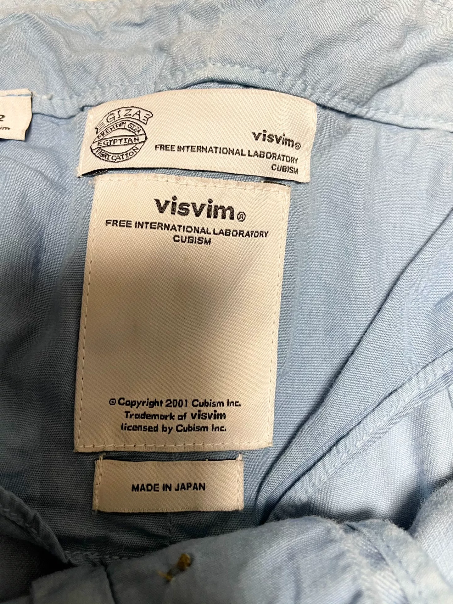 Visvim Giza High Water N.D Pants — detail