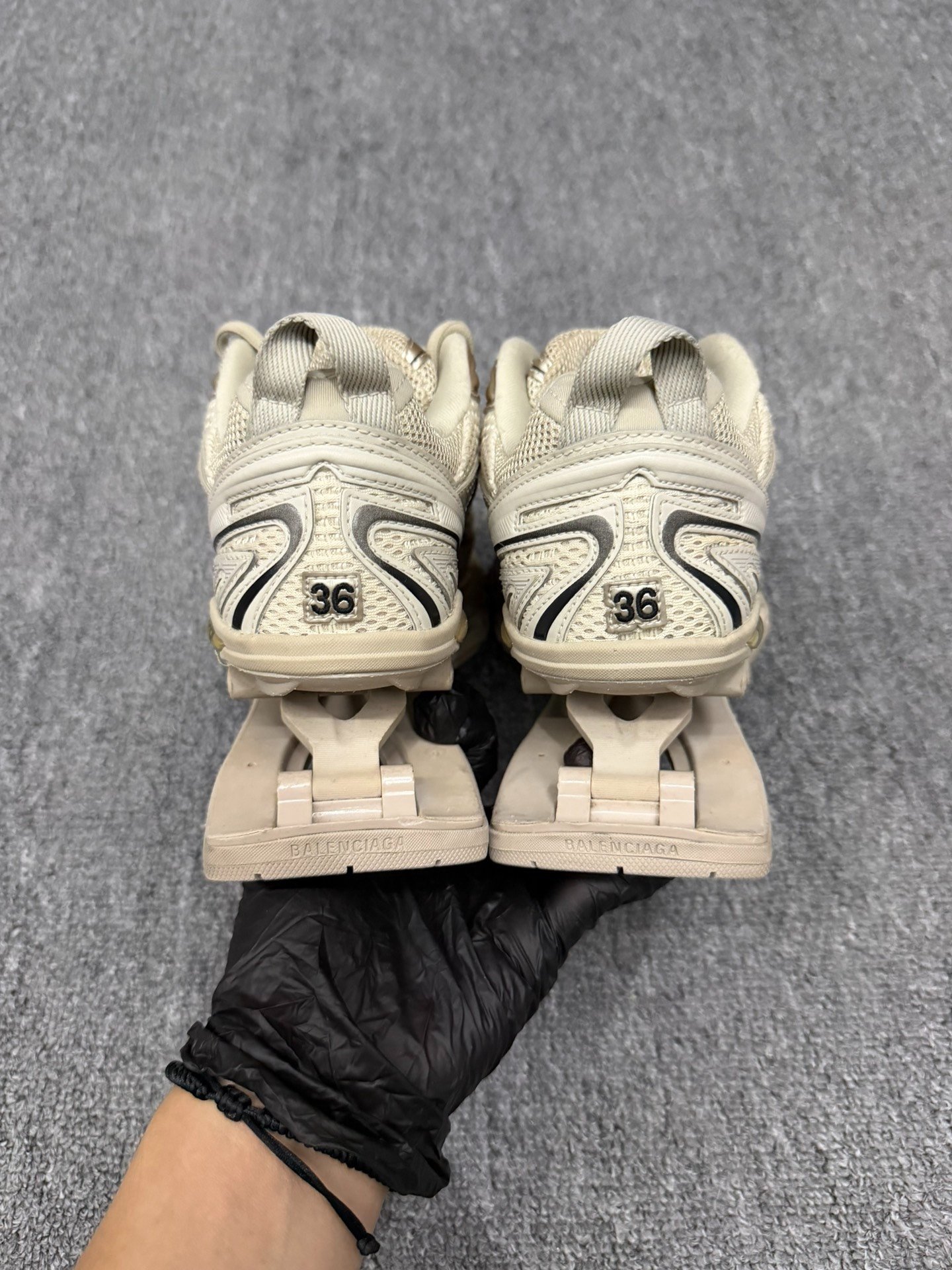 Balenciaga Track Sneakers Size 36 — label