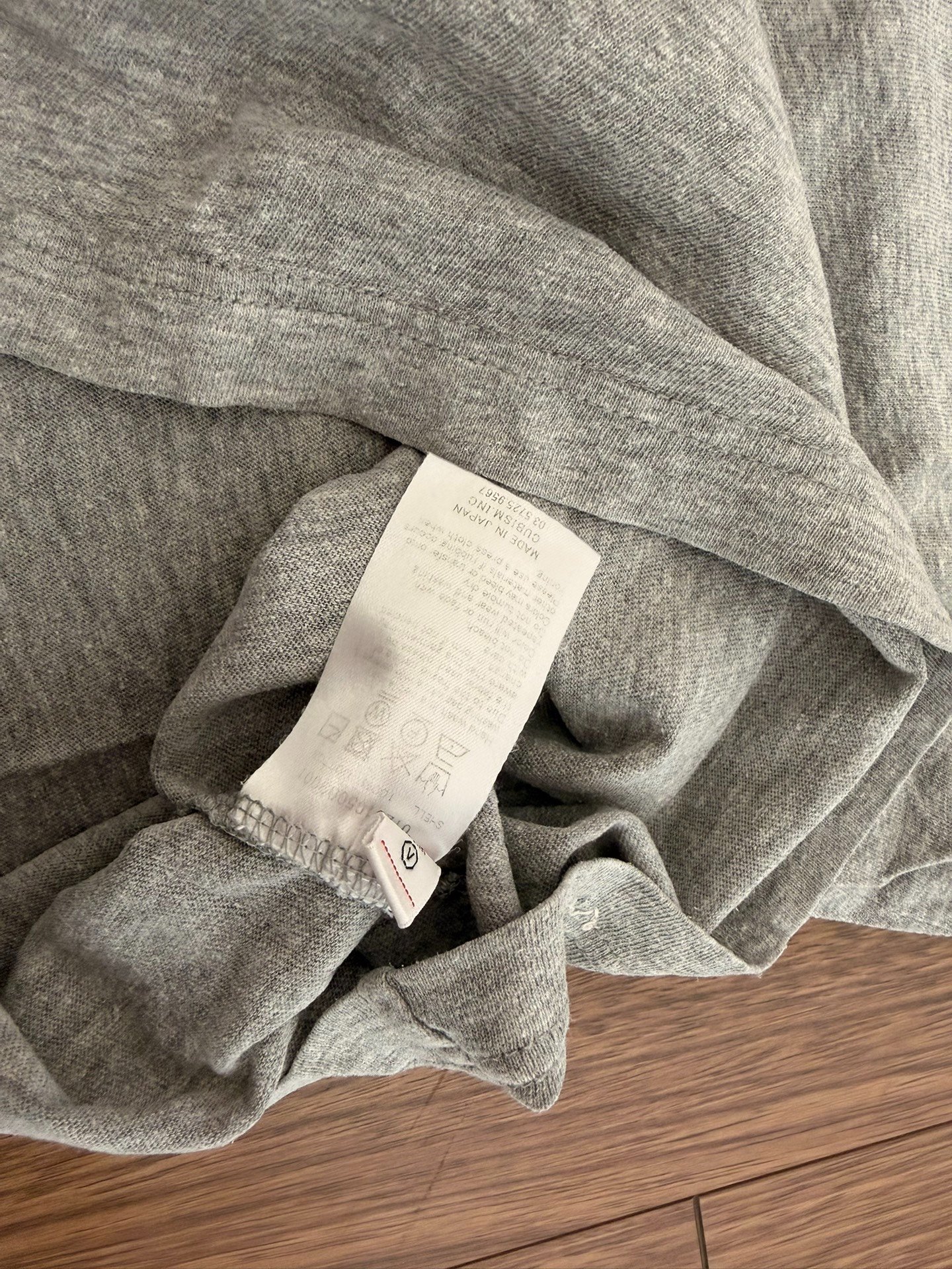 VISVIM SUBLIG CREW WIDE S/S TEE — back