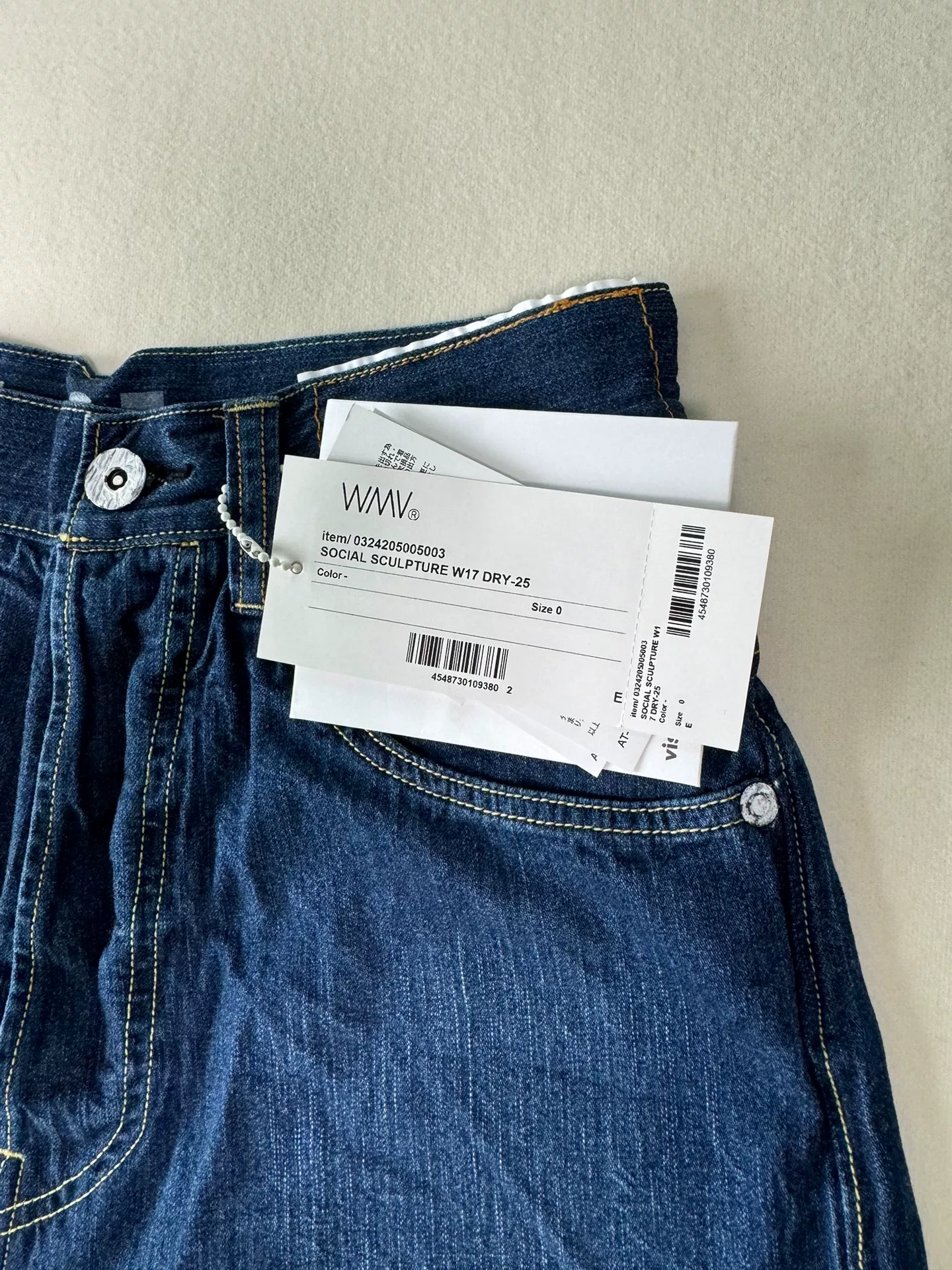 Visvim 24aw Social Sculpture W Jeans — label