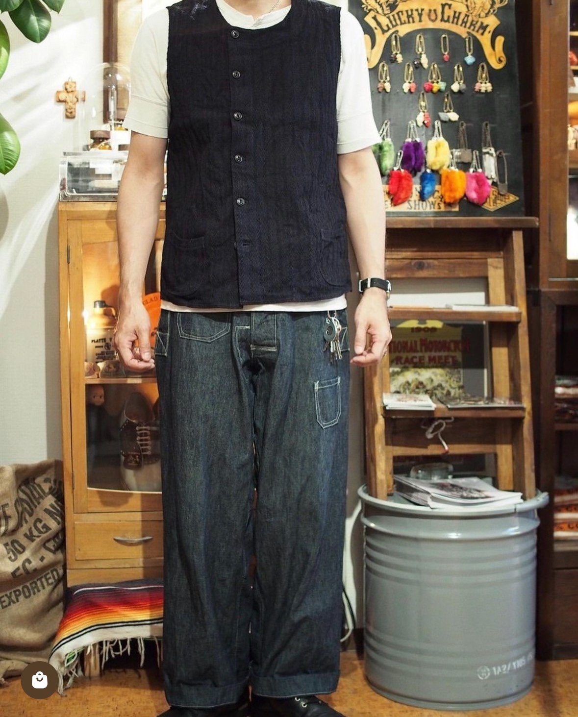 JELADO Net Maker's Trousers — front