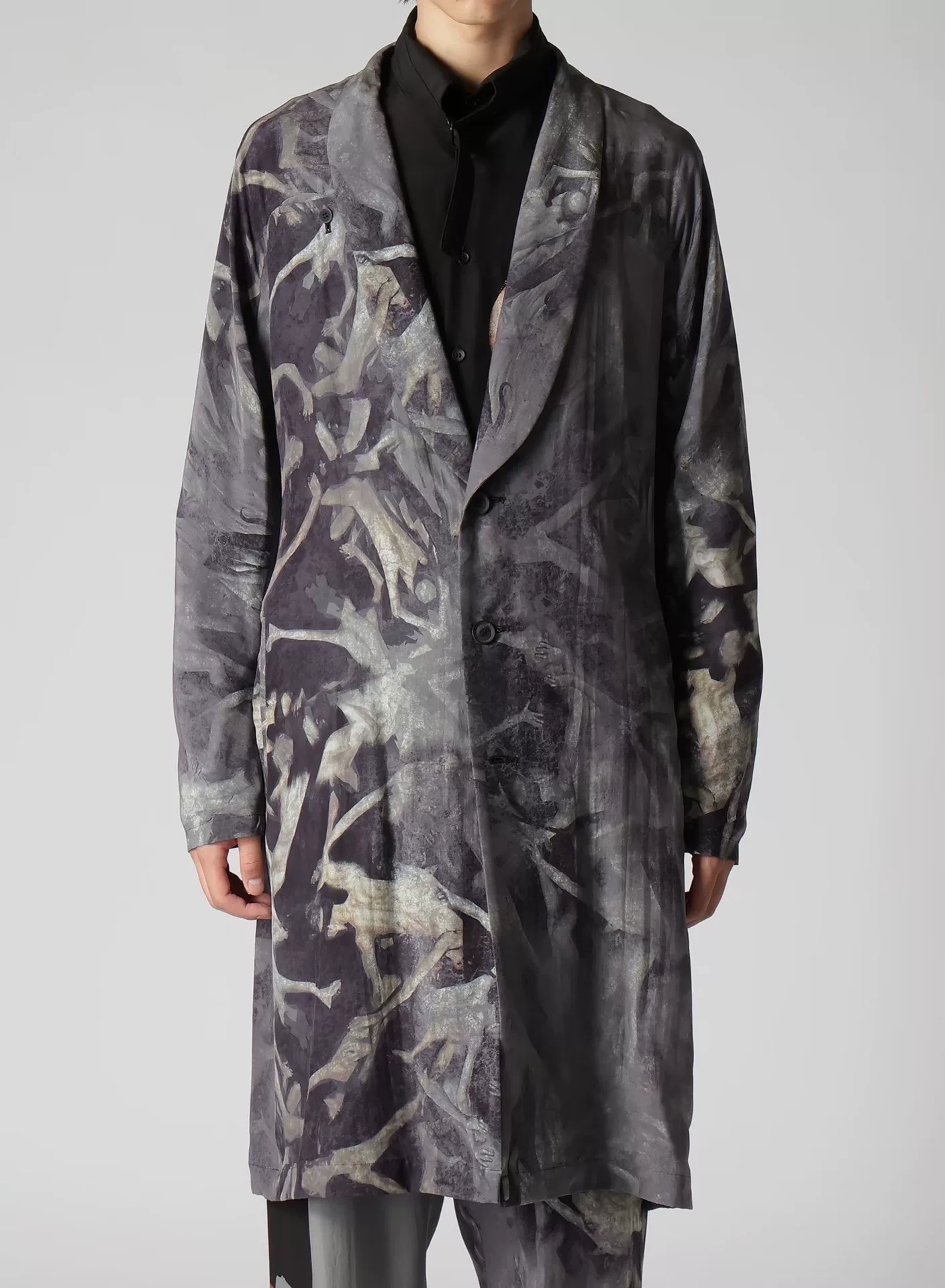 Yohji Yamamoto 24SS Look19 Coat — back