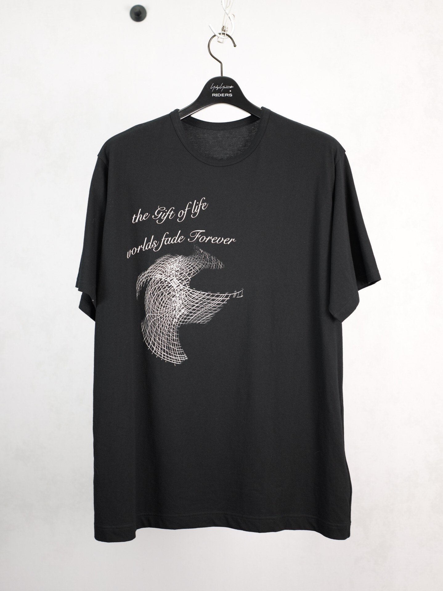 Yohji Yamamoto 24AW 3D Wireframe Cotton Tee