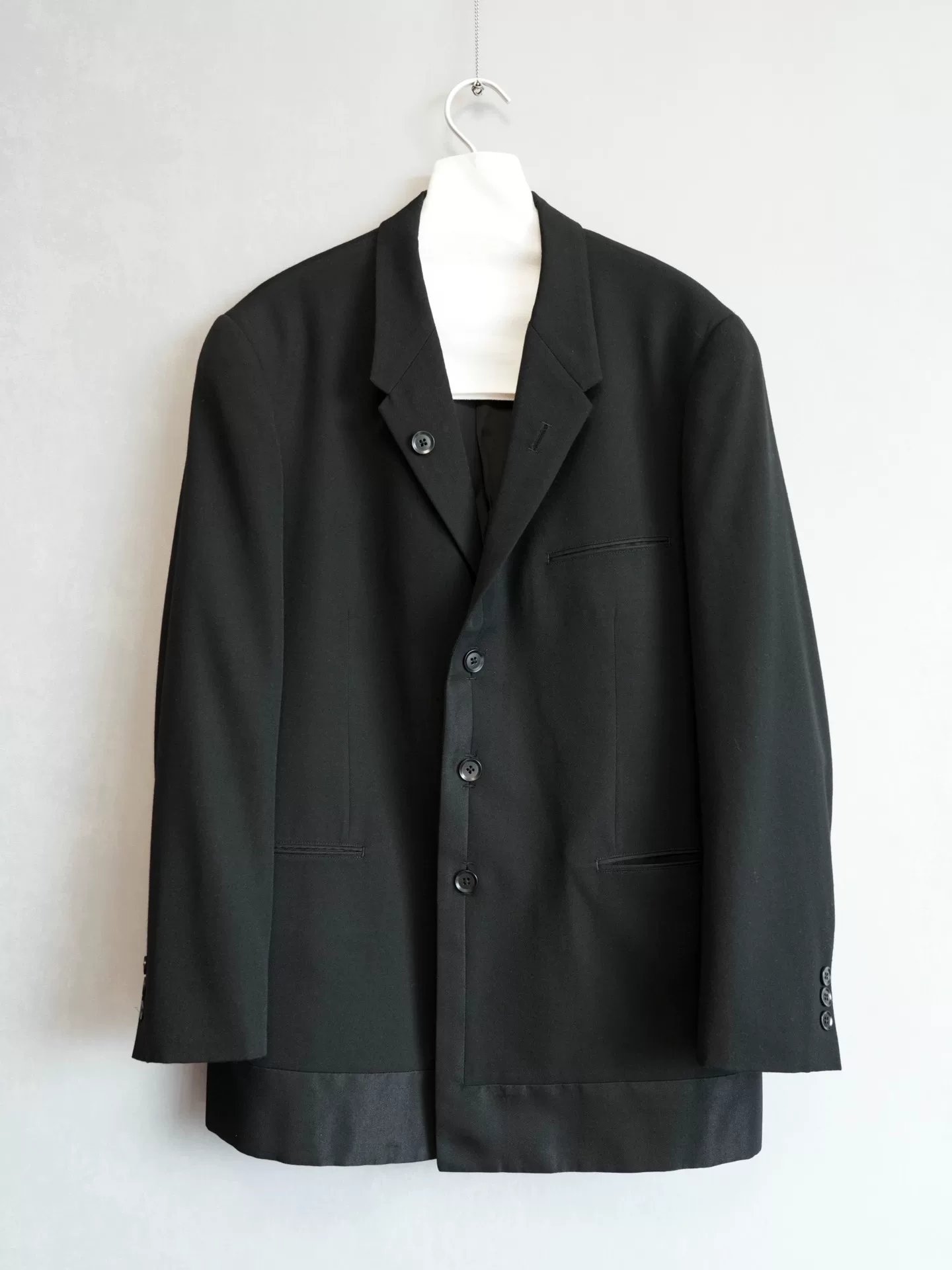 Yohji Yamamoto 01AW Cashmere Blend Jacket — front