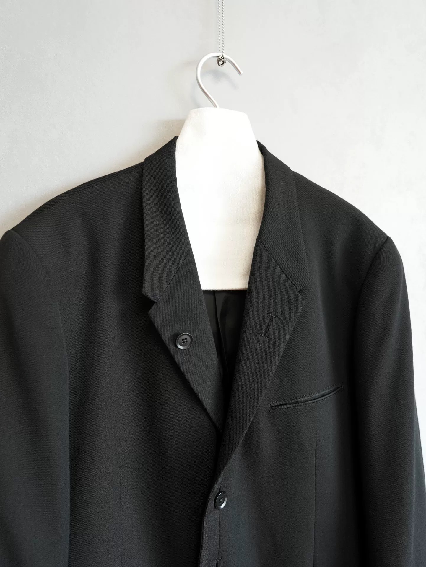 Yohji Yamamoto 01AW Cashmere Blend Jacket — label