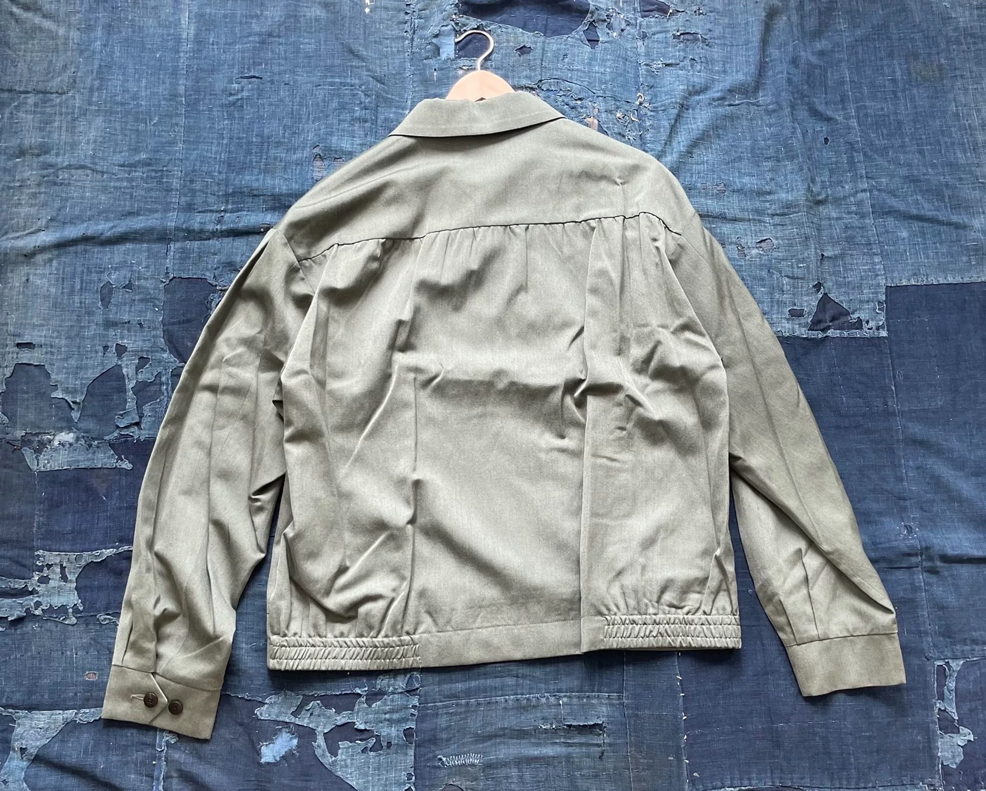 visvim 24AW Alcan Jkt Green Jacket — detail