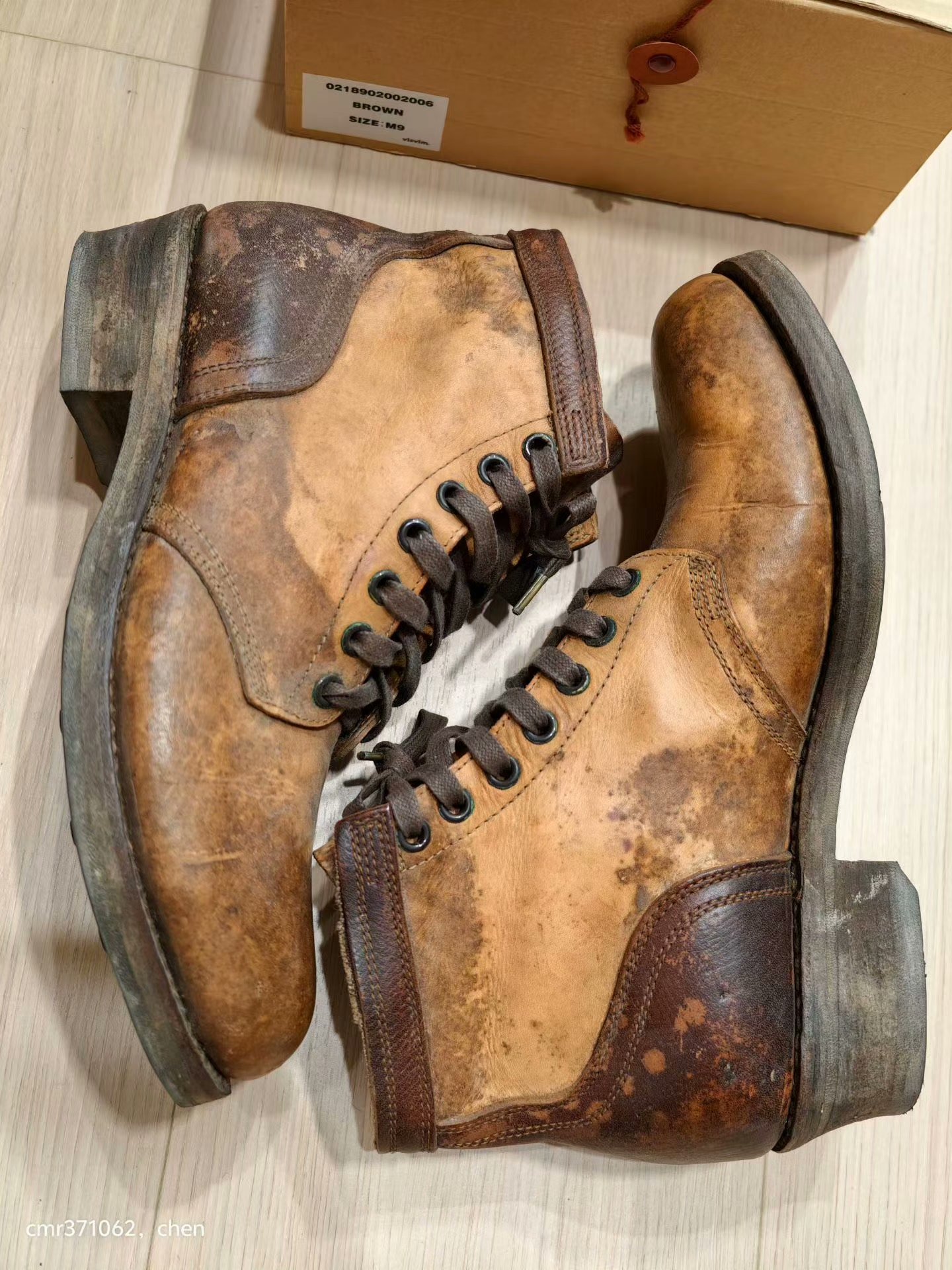 visvim 18 ICT Lafayette Boots — detail