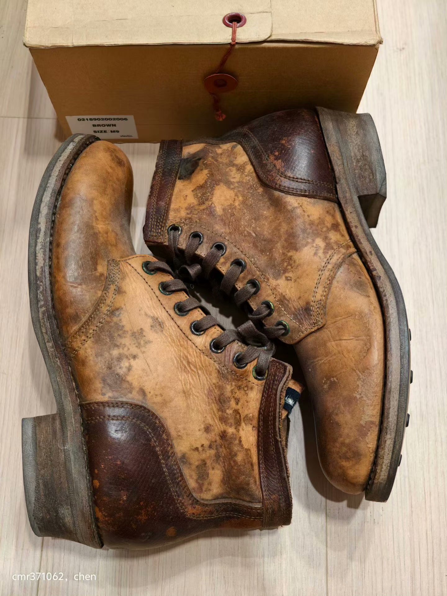 visvim 18 ICT Lafayette Boots — back