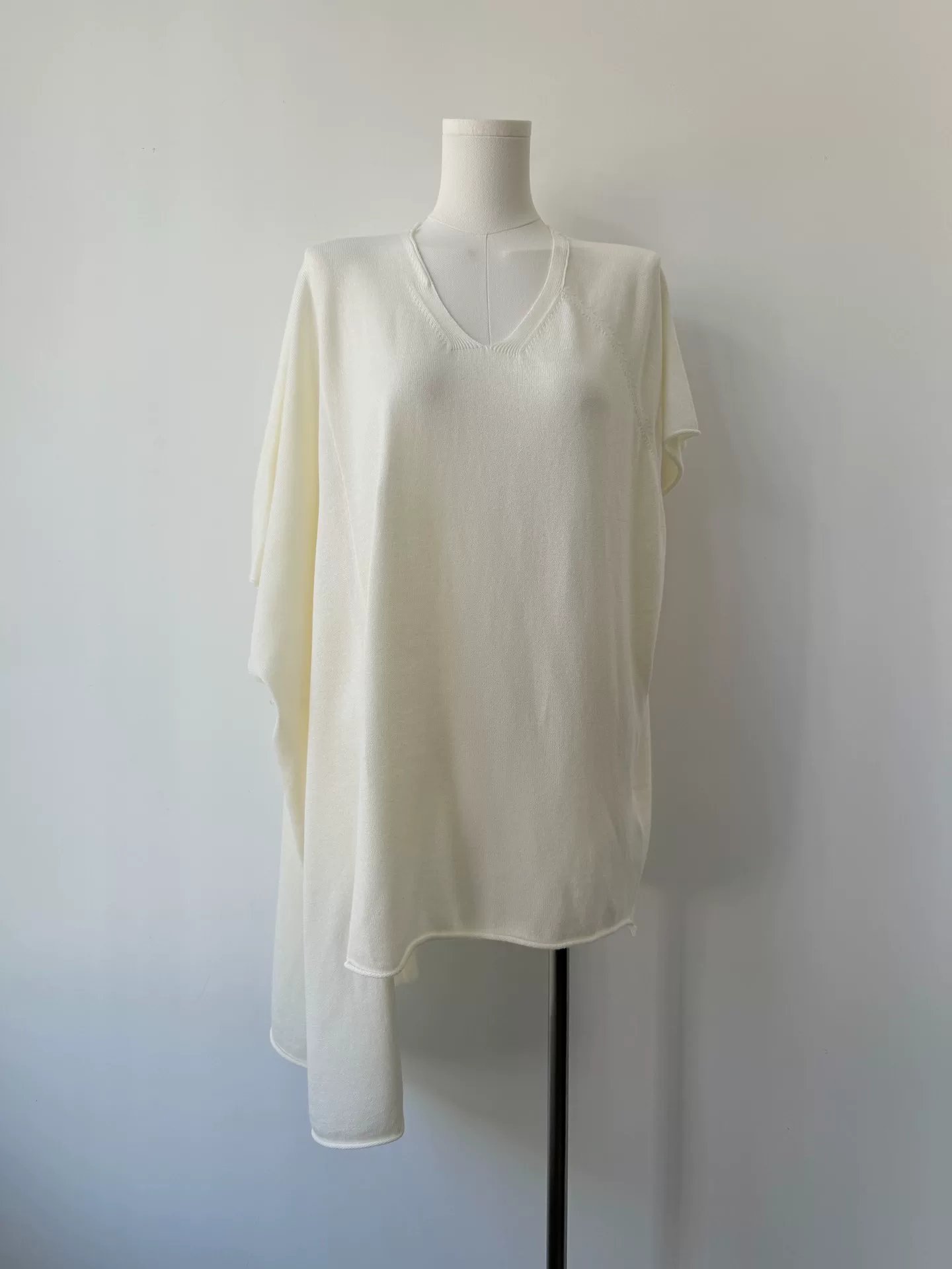Yohji Yamamoto 2024SS Asymmetric Blouse — label