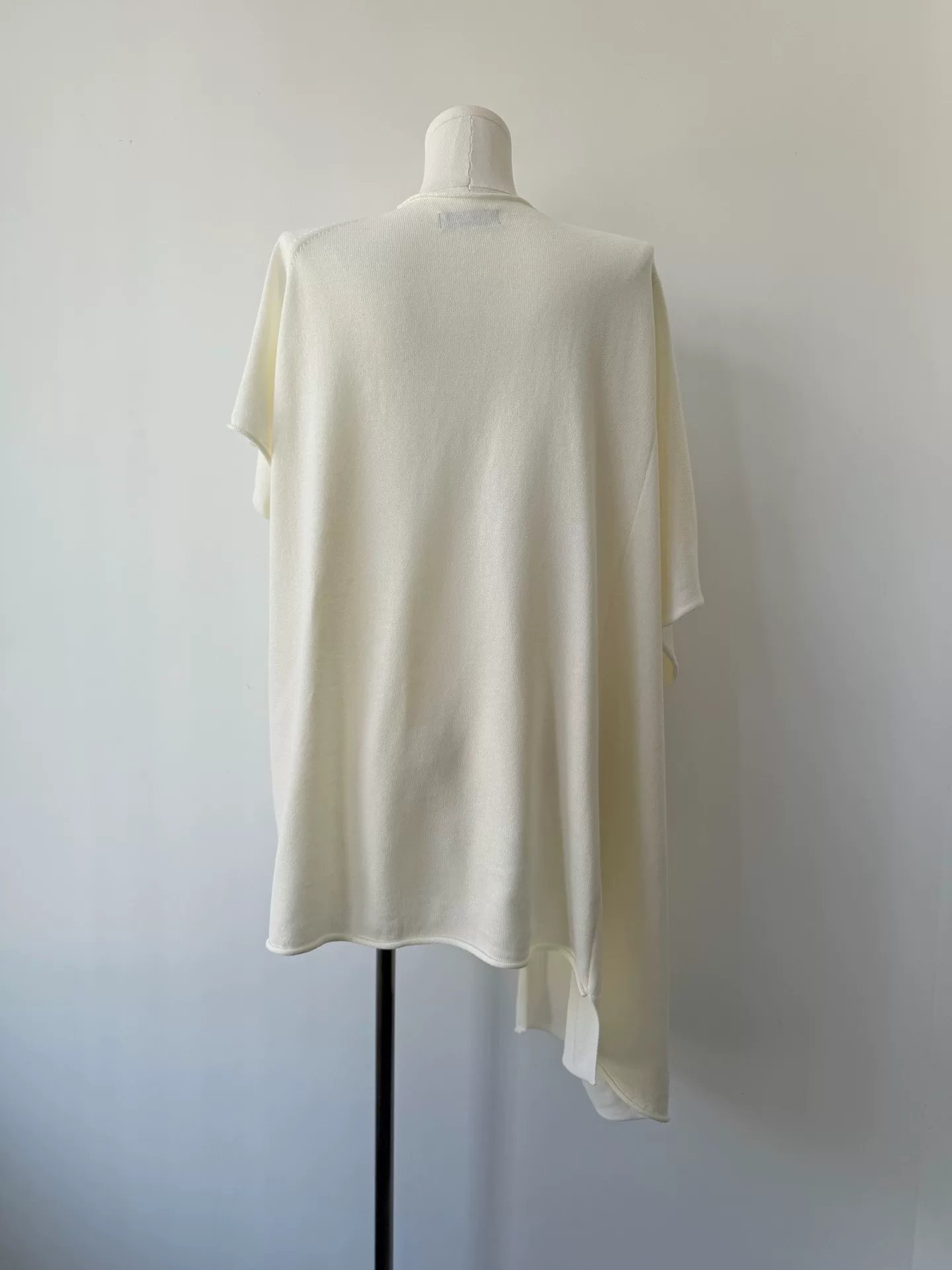 Yohji Yamamoto 2024SS Asymmetric Blouse — back