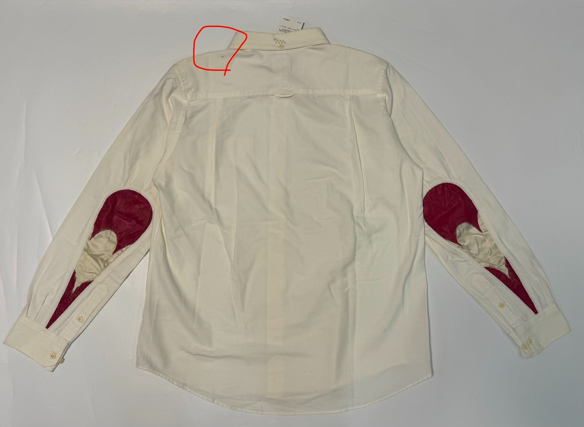 Visvim Albacore Flamma Lungta Shirt — label