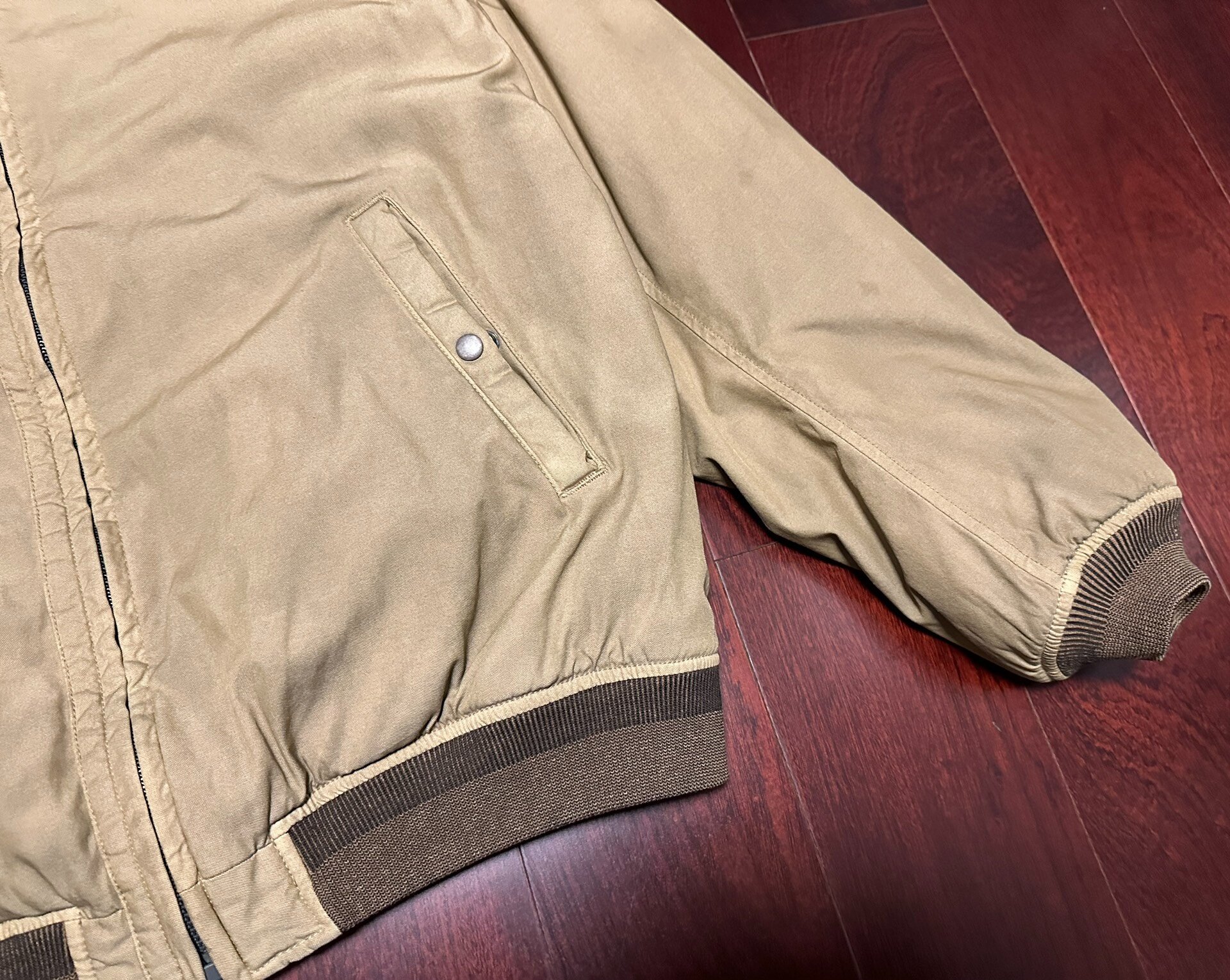 VISVIM THORSON II ALT. Flight Jacket — detail