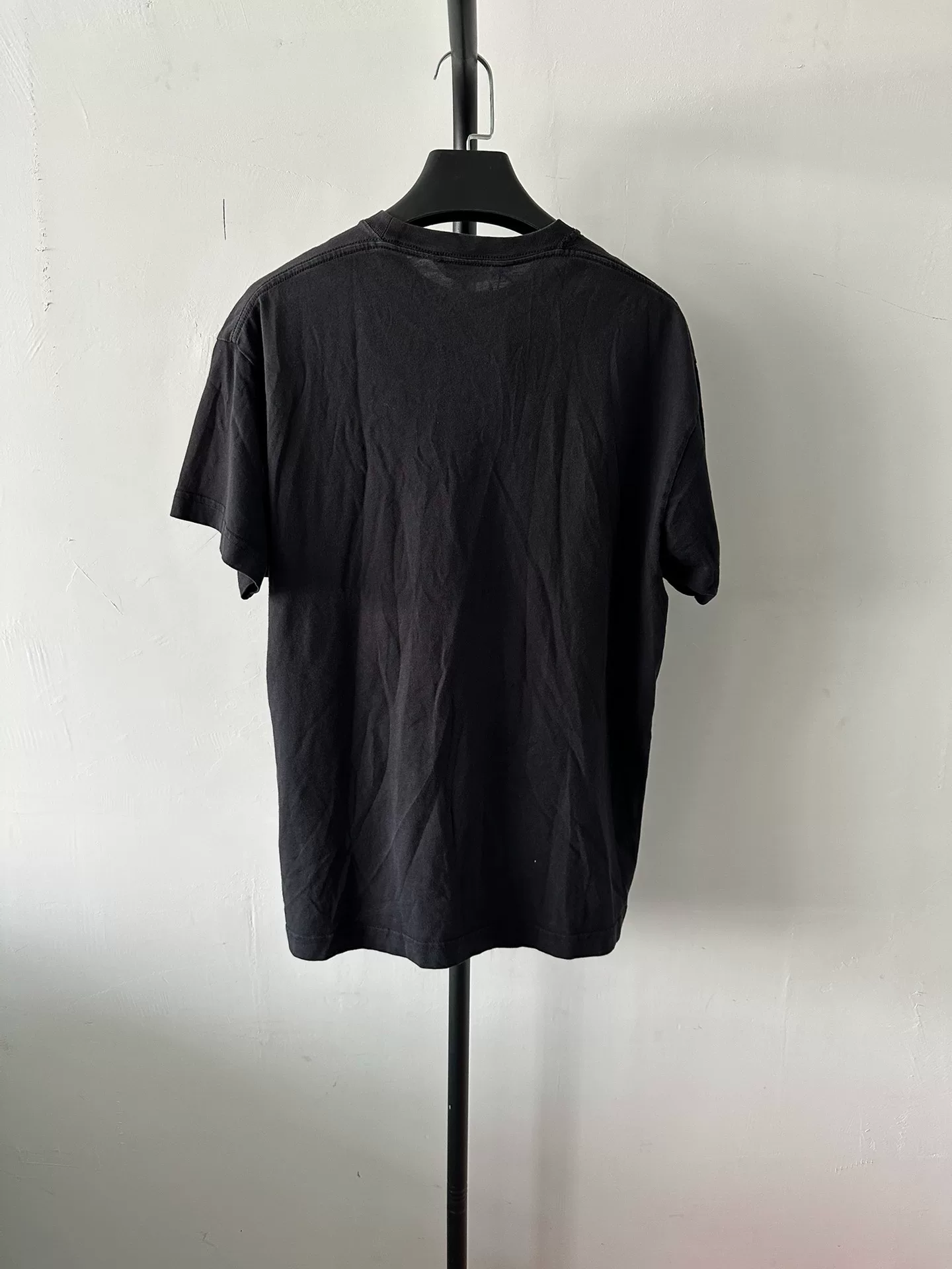 Balenciaga White Logo Short-Sleeve T-Shirt — front