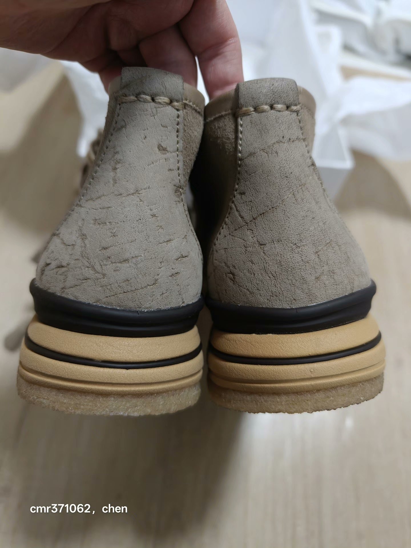 visvim 25AW Beuys Trekker Folk — label