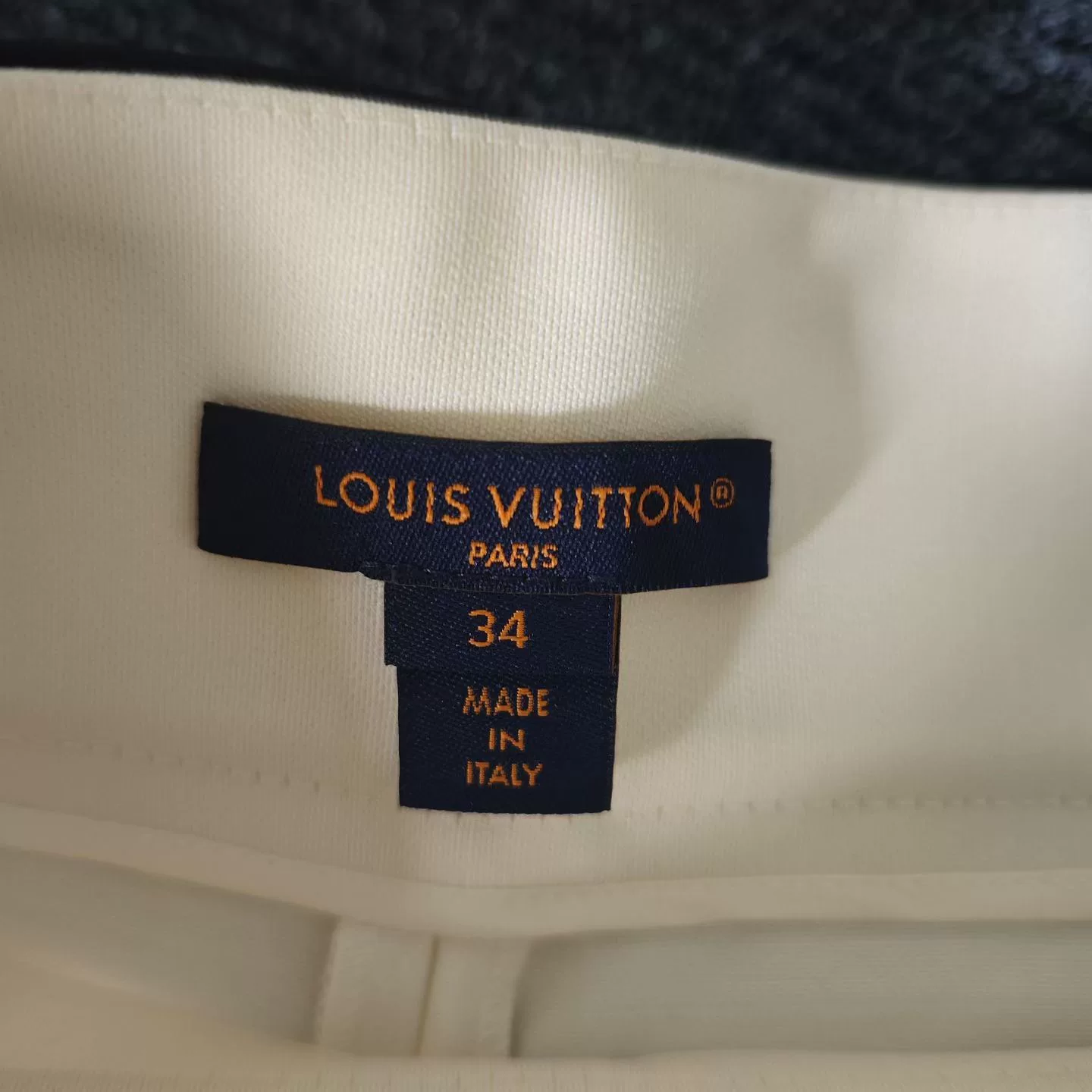 Louis Vuitton SS24 Striped Waist Casual Shorts — back
