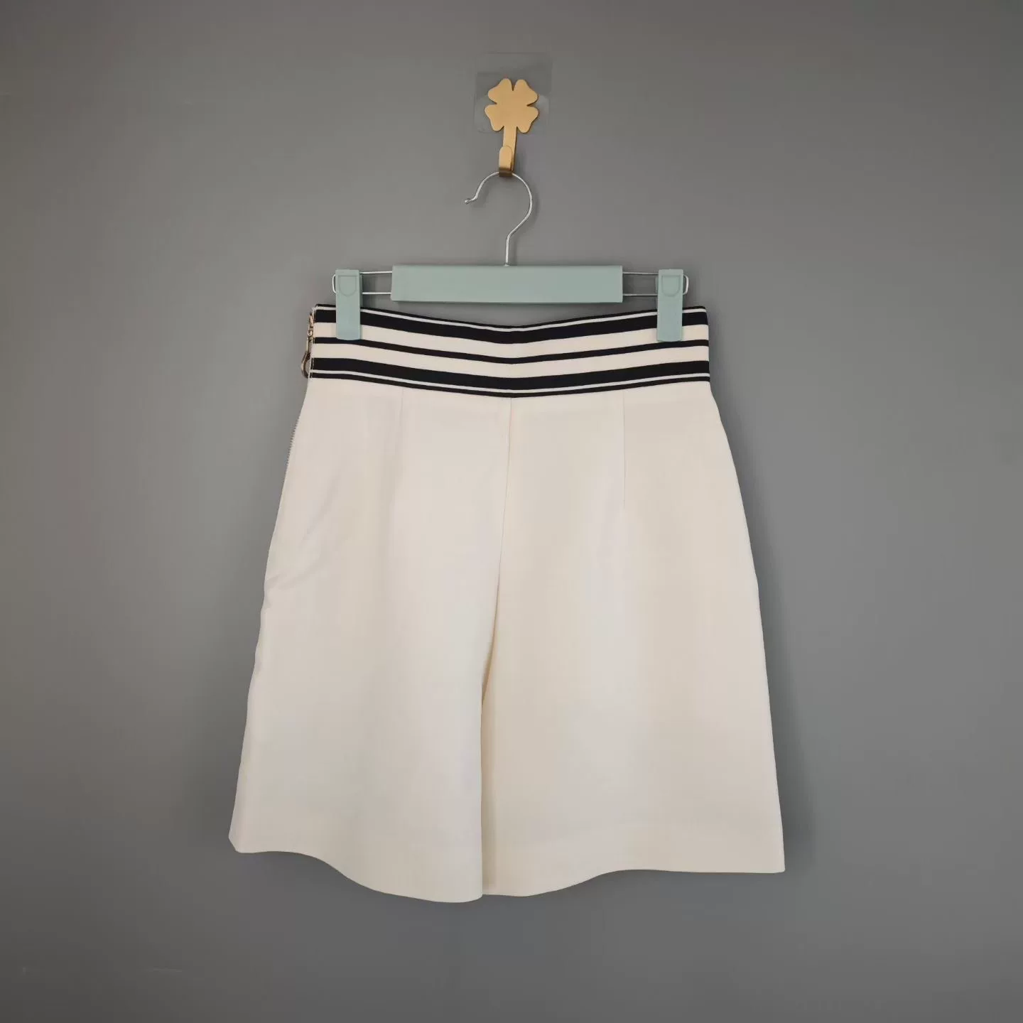 Louis Vuitton SS24 Striped Waist Casual Shorts — front