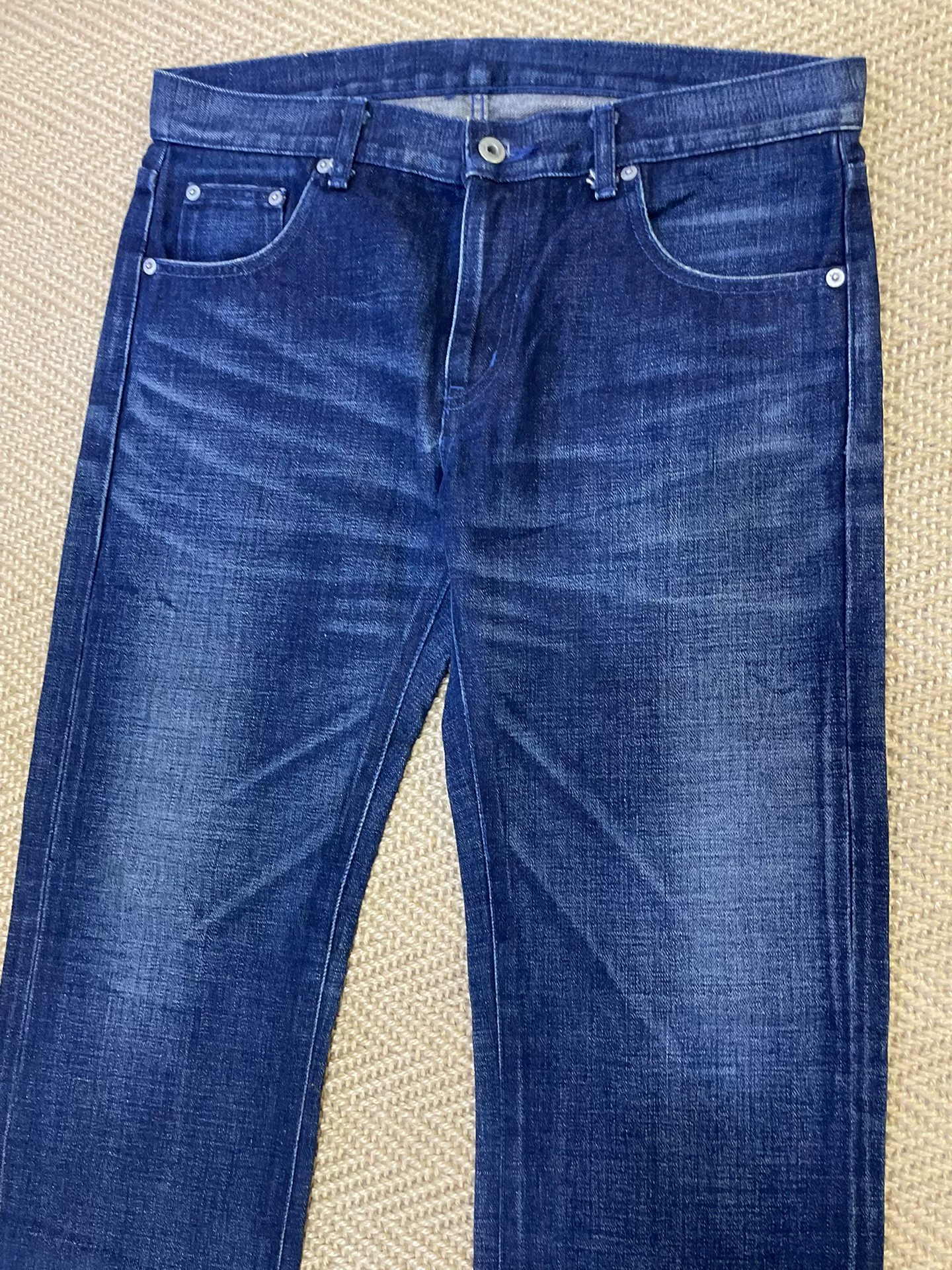 NEIGHBORHOOD Cartoon Vintage Denim Jeans — detail