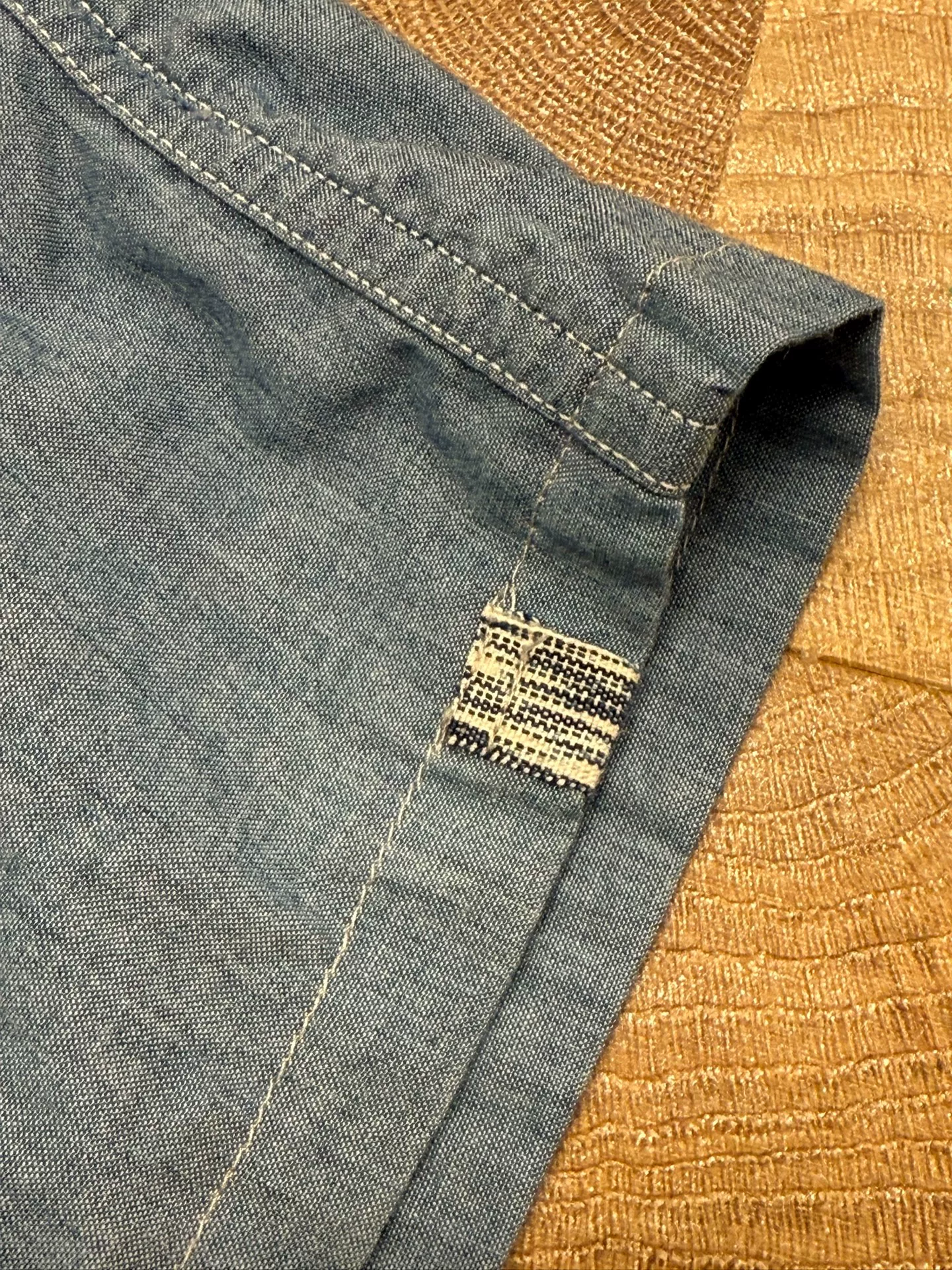 Visvim 23AW Keesey Chambray Hiroshima Limited — back