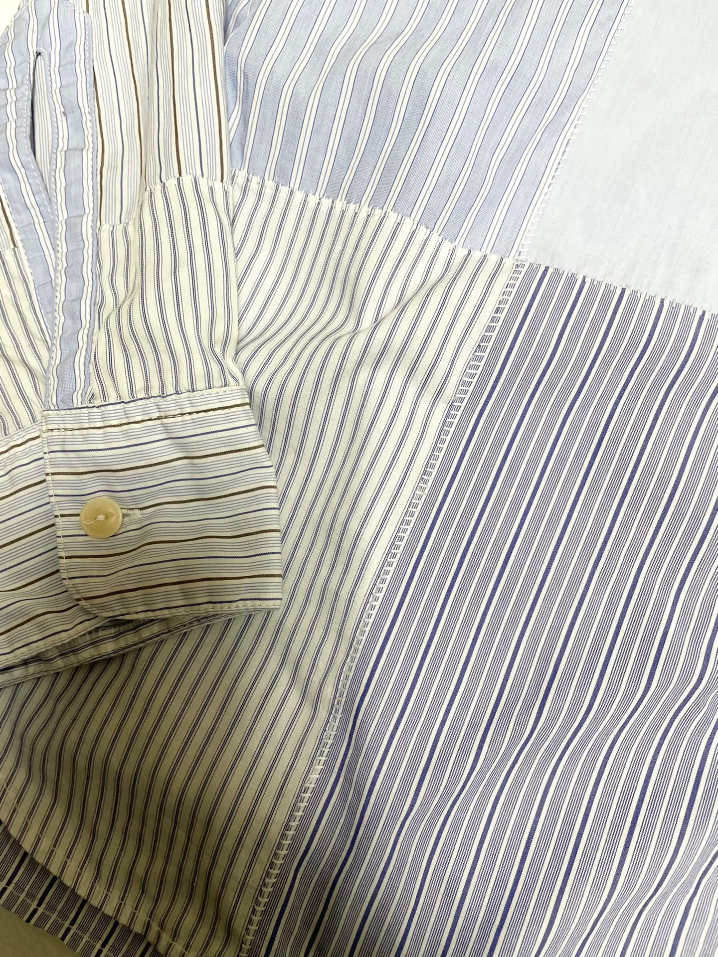 VISVIM Patchwork Shirt — front
