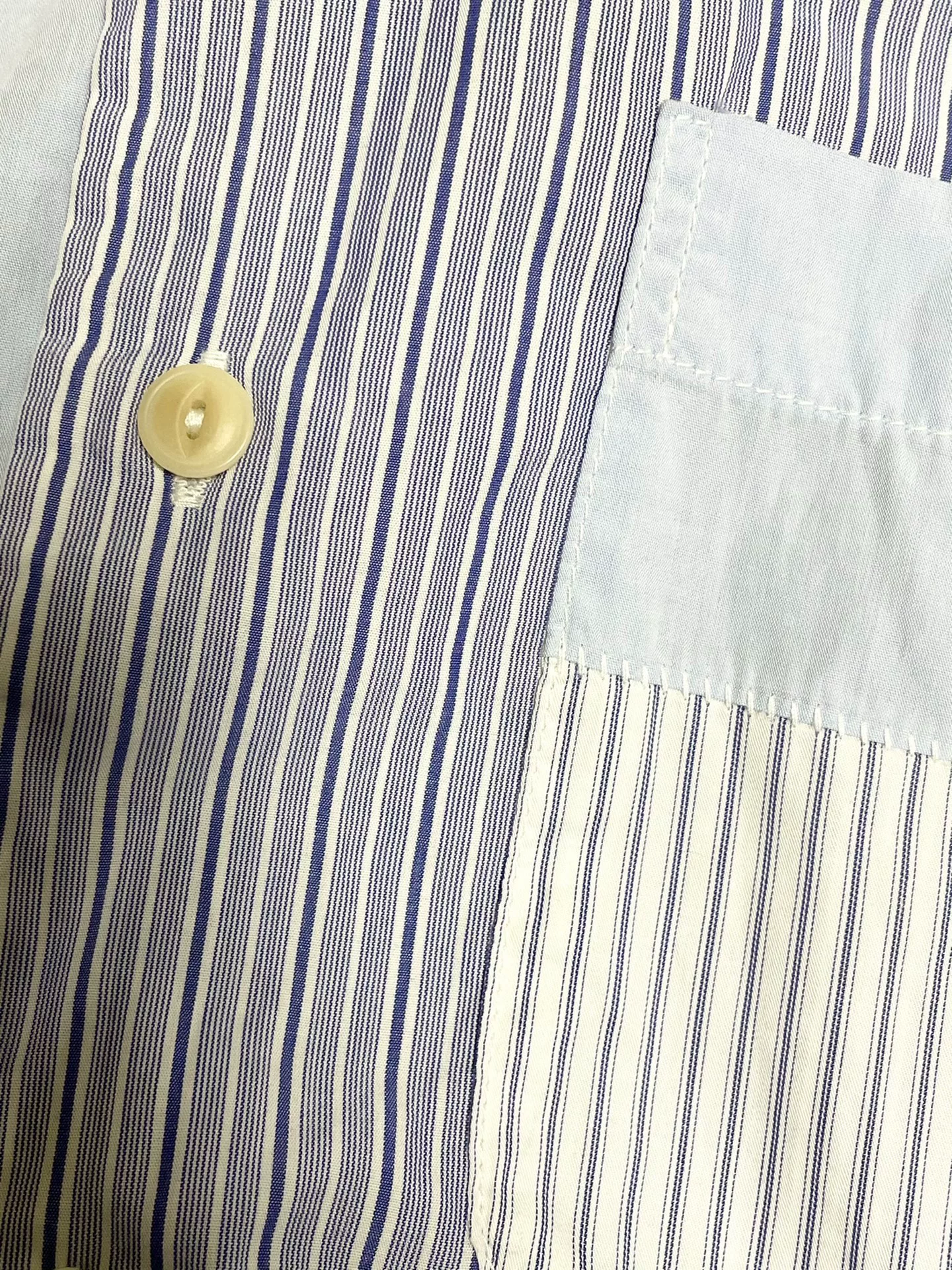 VISVIM Patchwork Shirt — detail