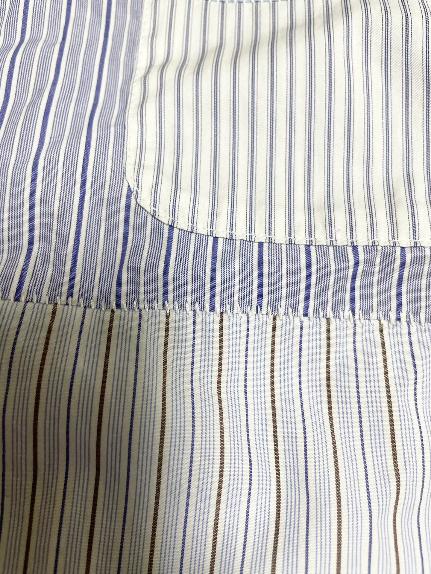VISVIM Patchwork Shirt — back