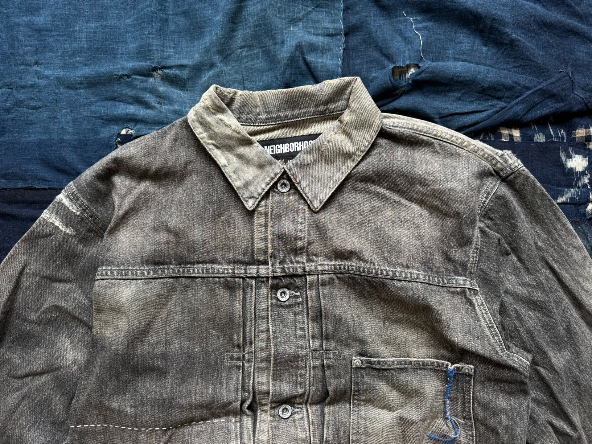 NEIGHBORHOOD 24SS SAVAGE DENIM TYPE-1 — back