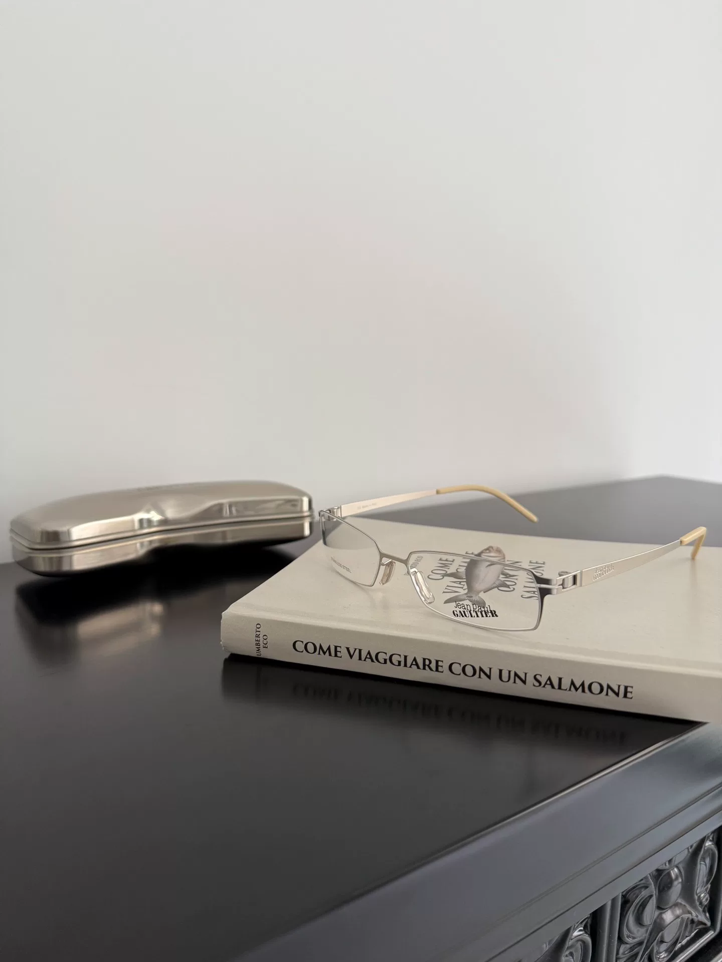 Jean Paul Gaultier Runway Clear-Lens Glasses