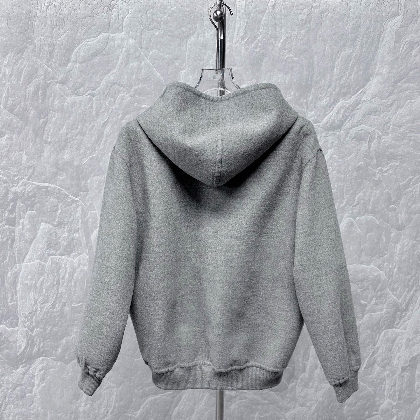 Louis Vuitton Embroidered Double-Sided Hooded Coat — back