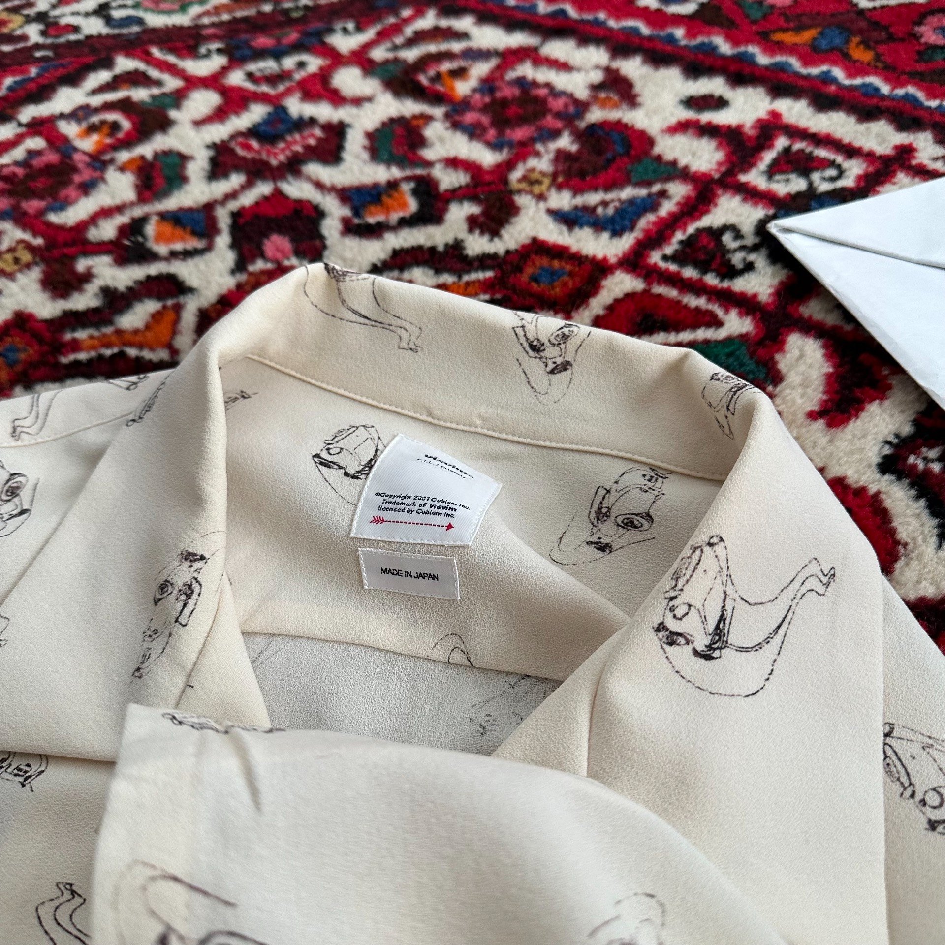 VISVIM 22SS HARMON Short-Sleeve Shirt — label