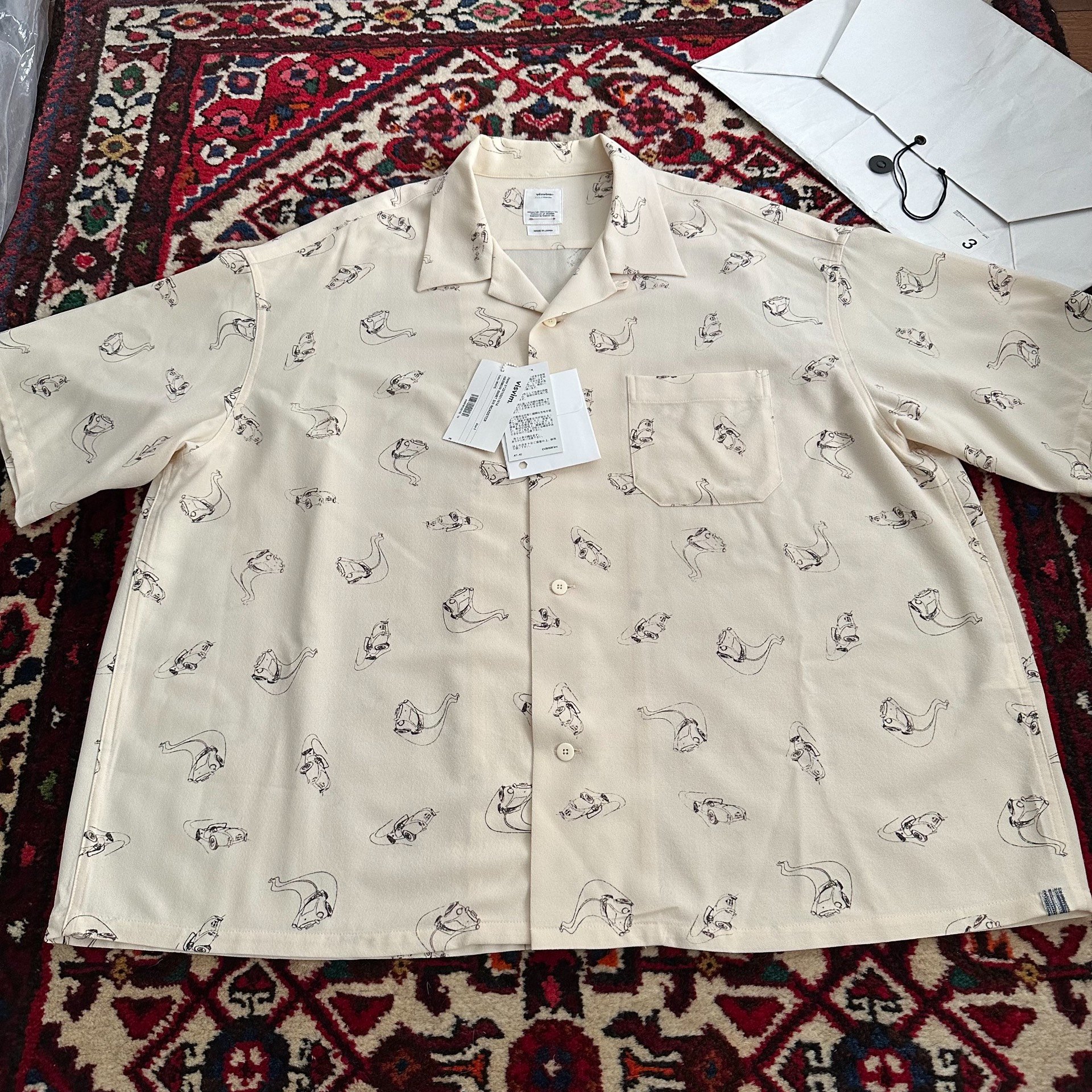 VISVIM 22SS HARMON Short-Sleeve Shirt — front