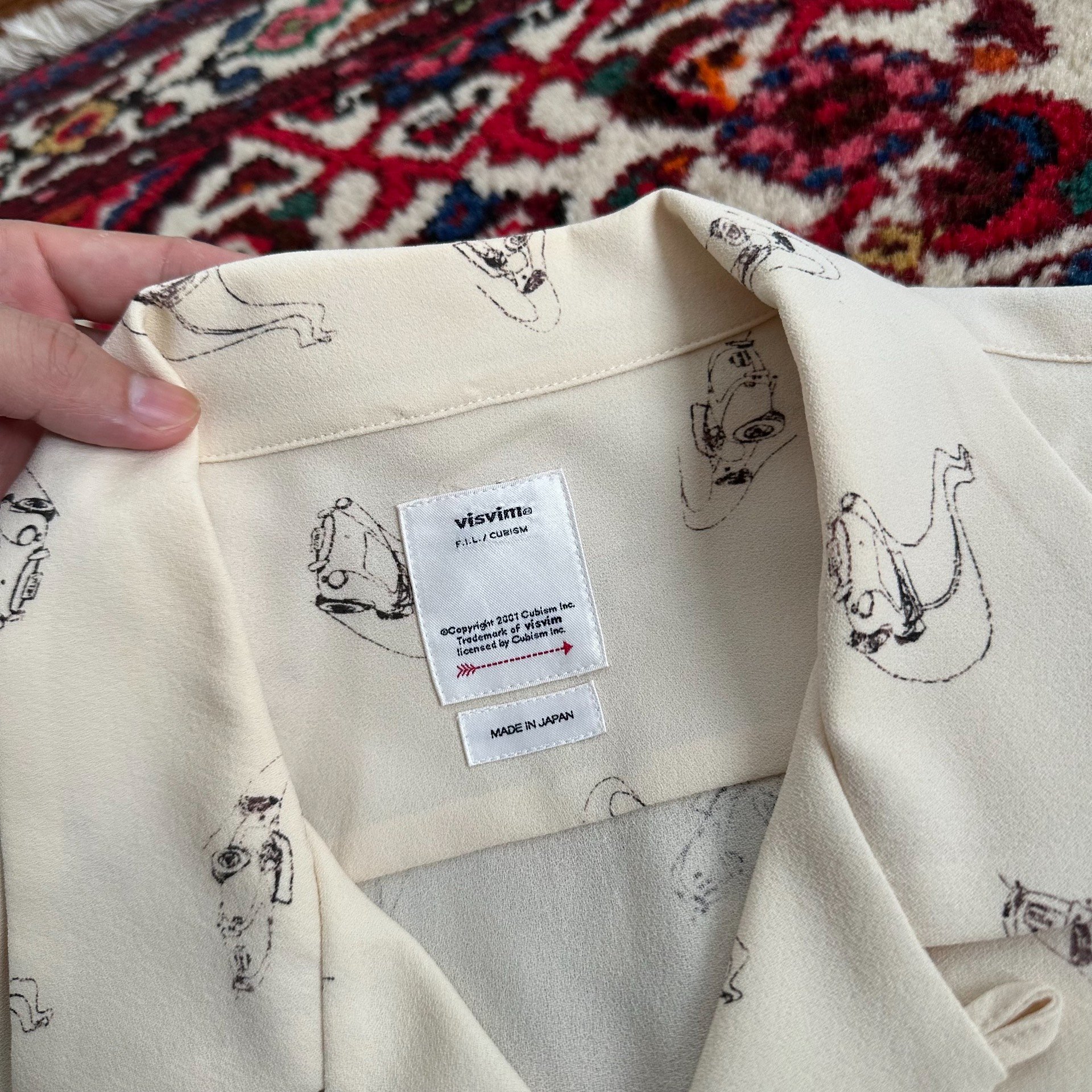 VISVIM 22SS HARMON Short-Sleeve Shirt — back