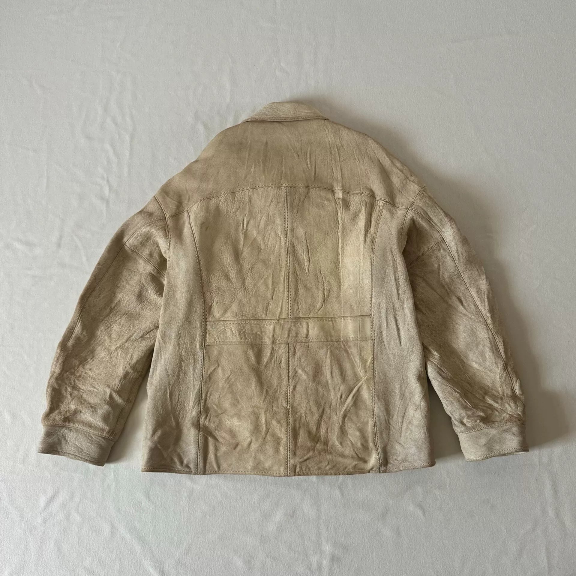 Visvim 23AW Eton Leather Jacket — front