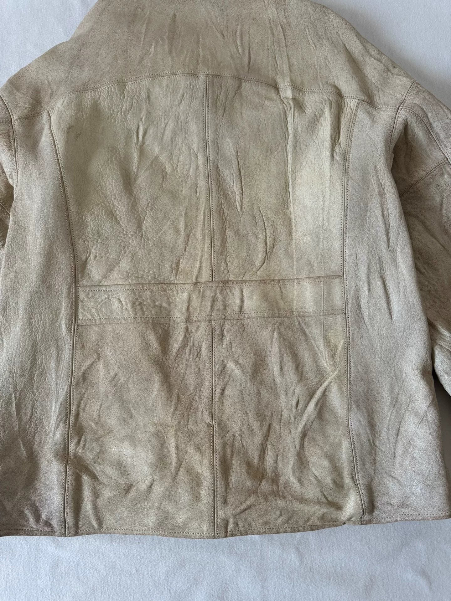 Visvim 23AW Eton Leather Jacket — label