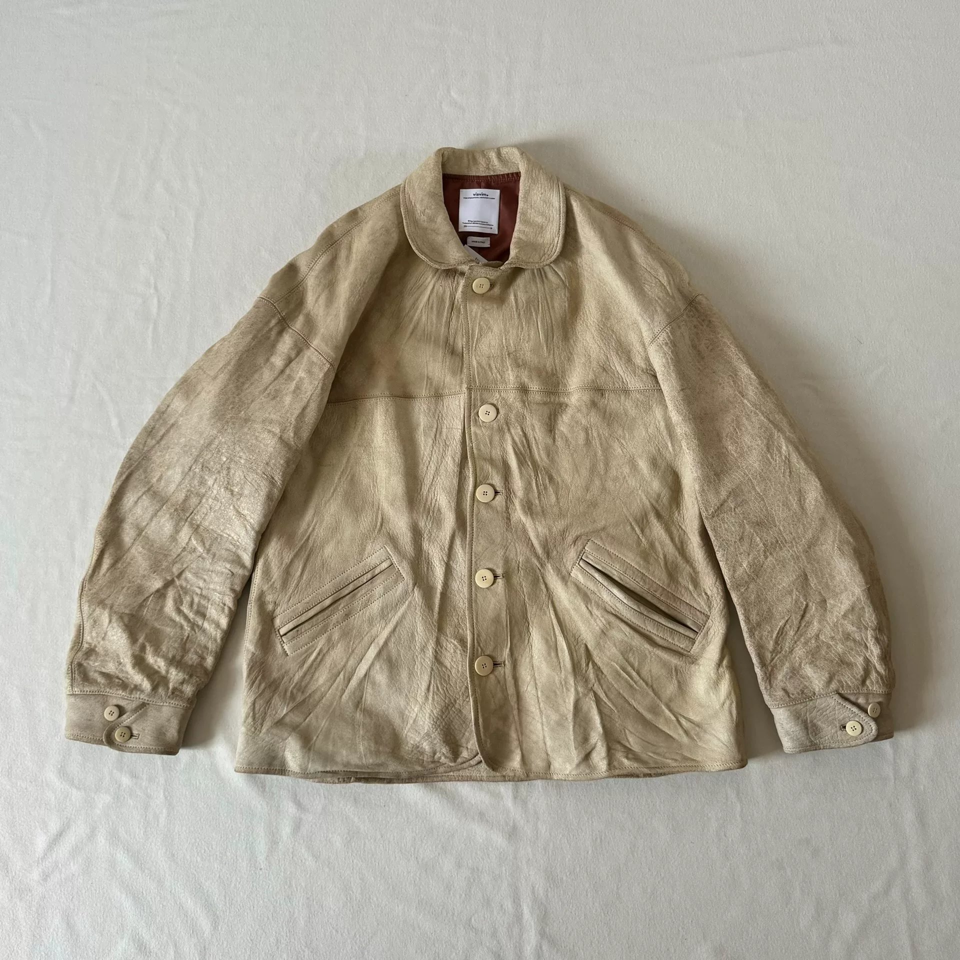 Visvim 23AW Eton Leather Jacket