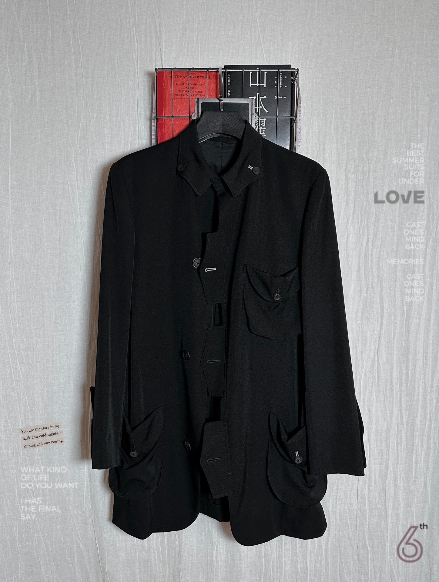 Yohji Yamamoto 20SS Gaba Jacket — front