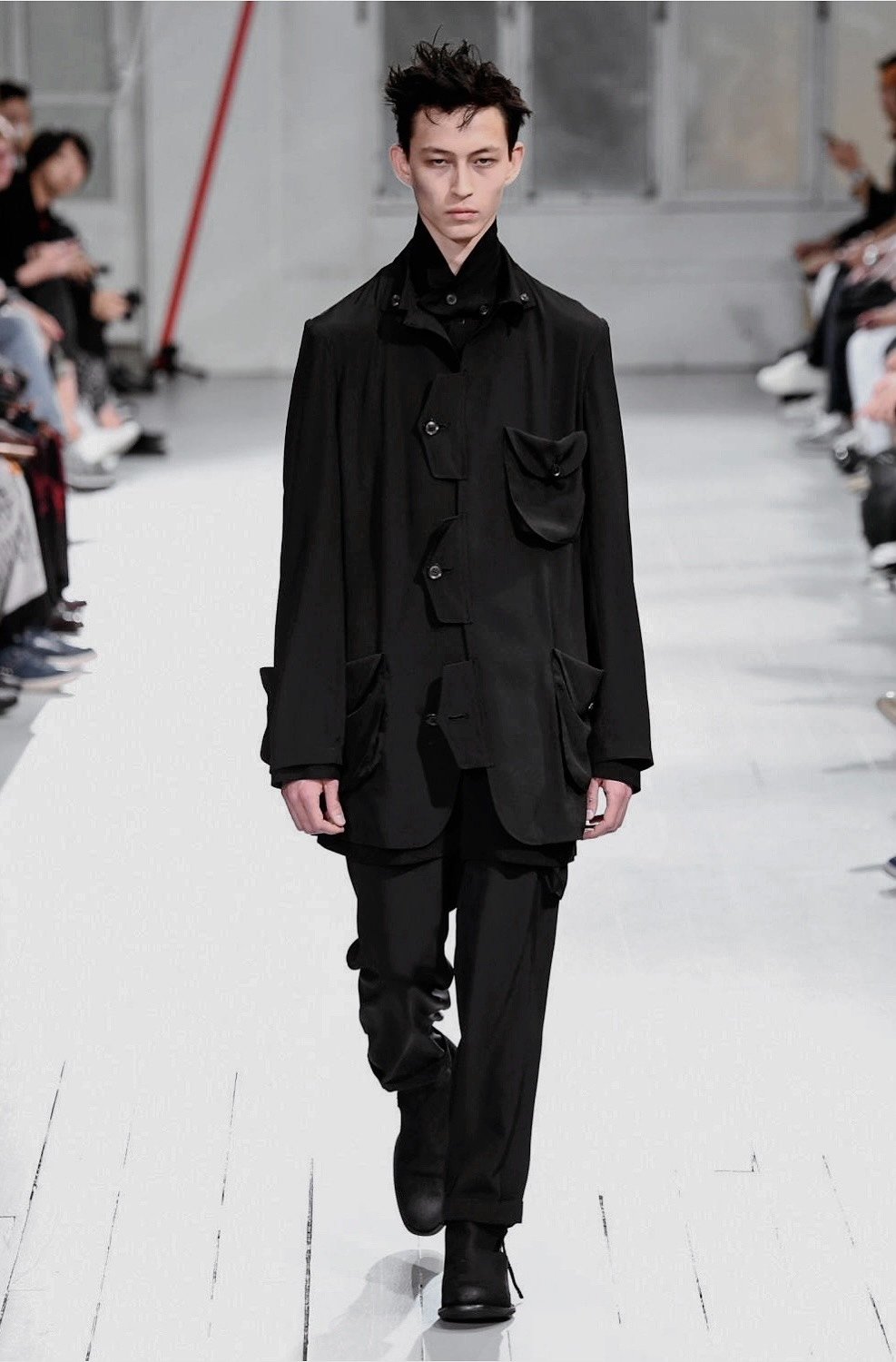 Yohji Yamamoto 20SS Gaba Jacket — detail