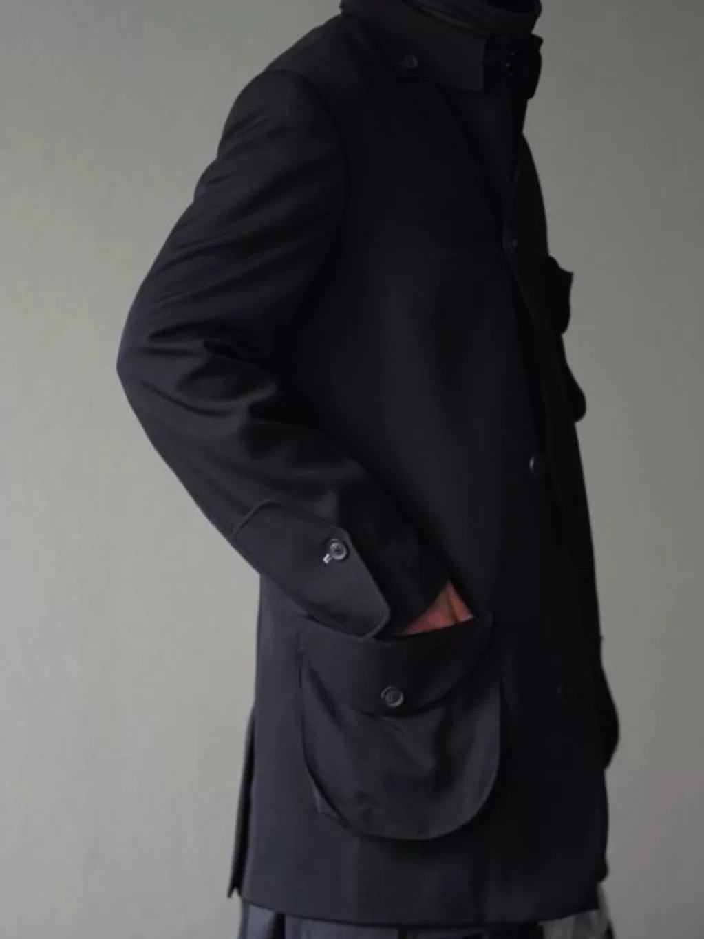 Yohji Yamamoto 20SS Gaba Jacket — label