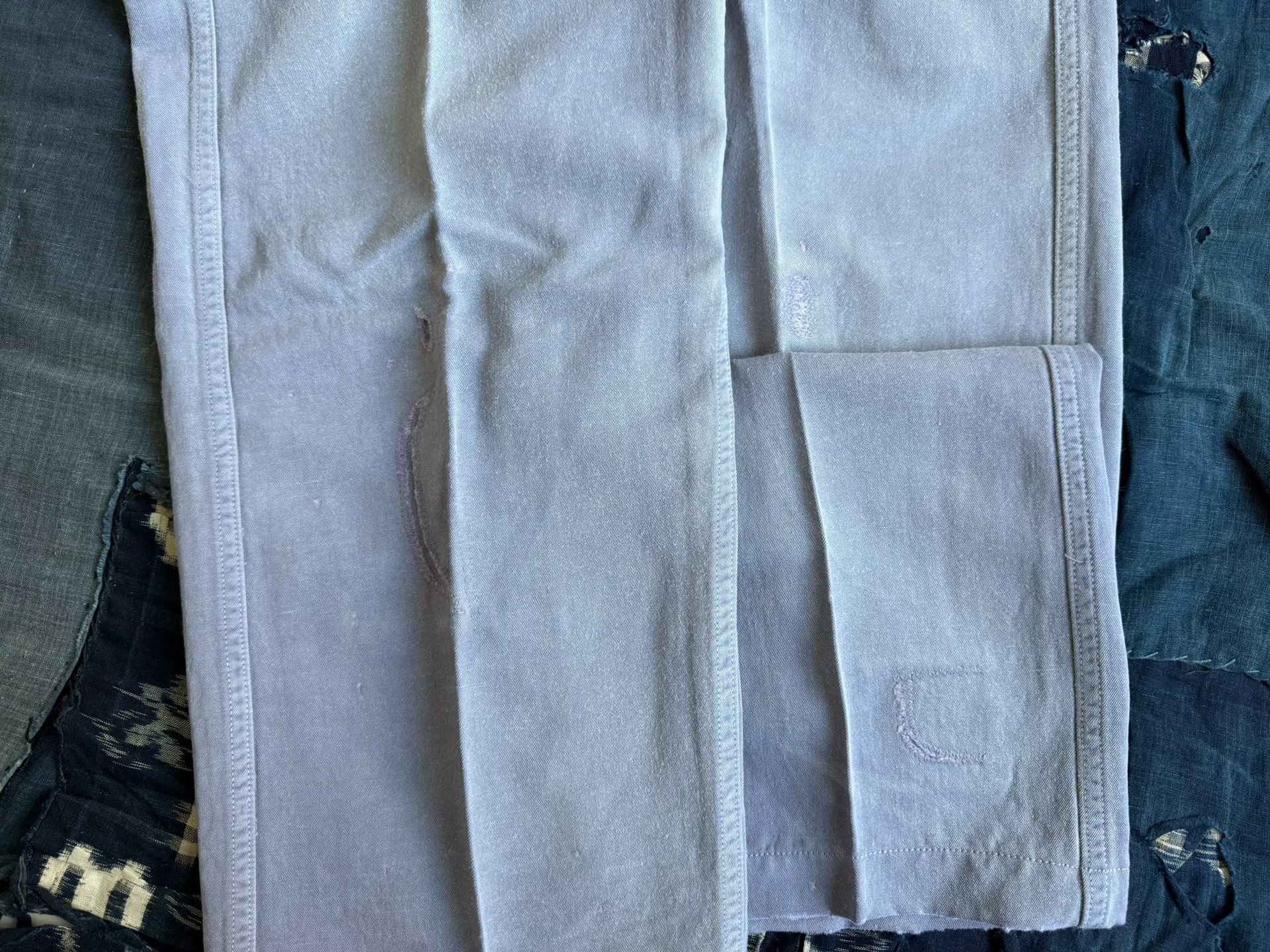 VISVIM 25AW ALPER PANTS DMGD — label