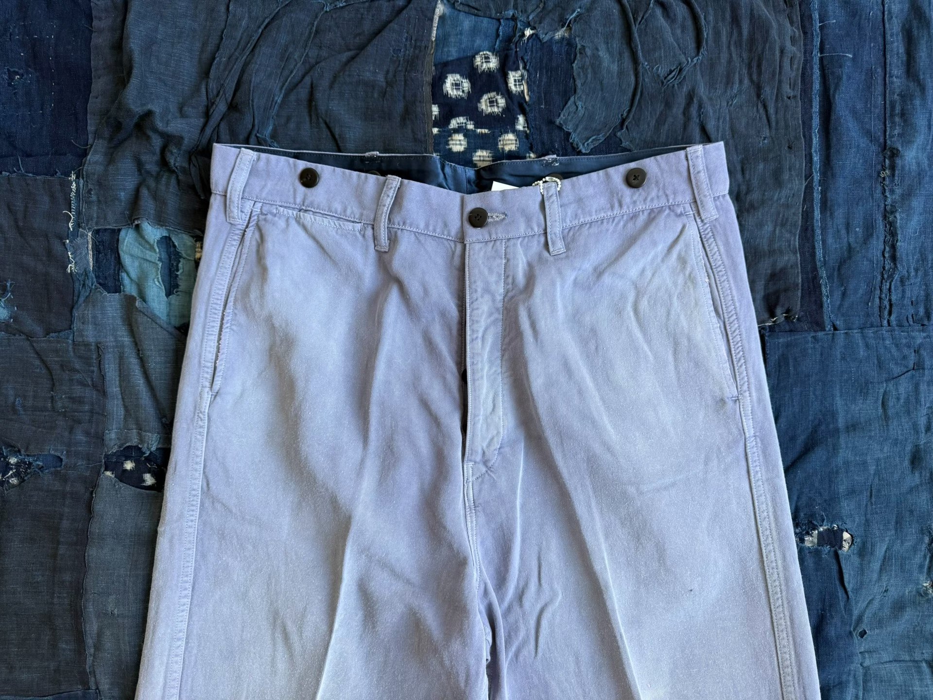 VISVIM 25AW ALPER PANTS DMGD — detail