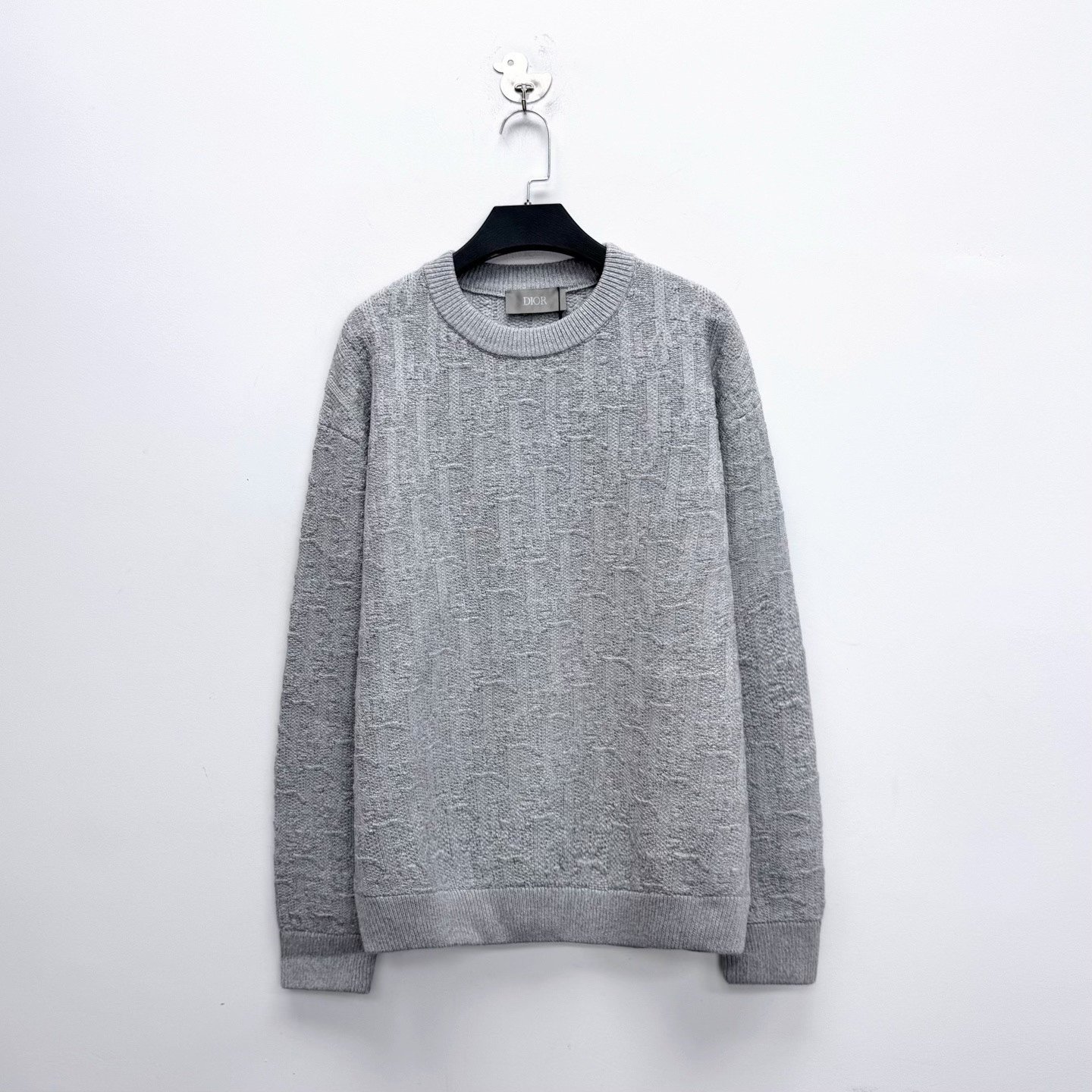 Dior SS25 Oblique Monogram Knit Sweater