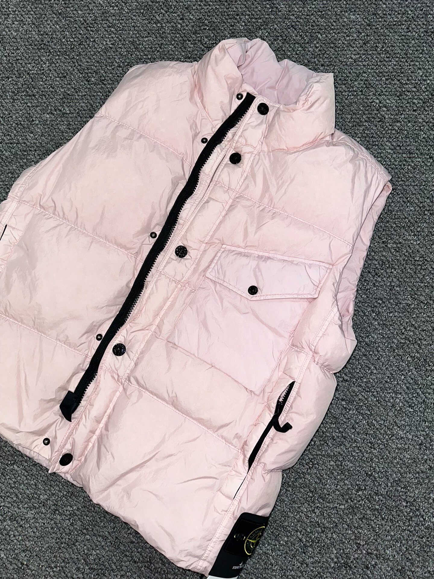 Stone Island Down Vest XL — front
