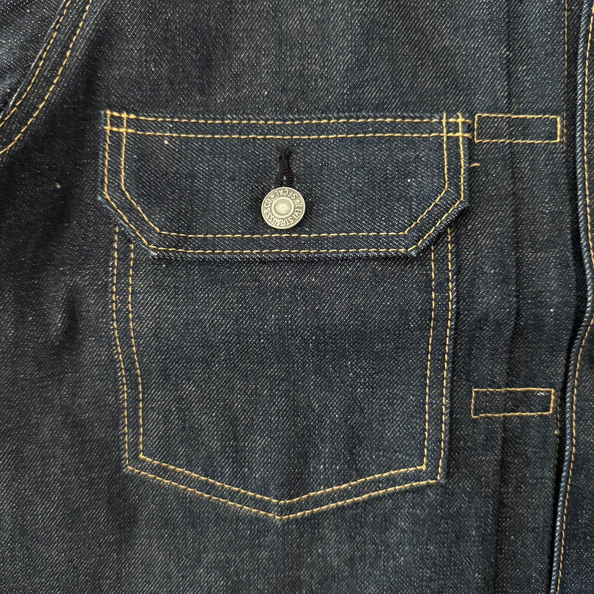 Levi's LVC507 J22 Denim Jacket — label