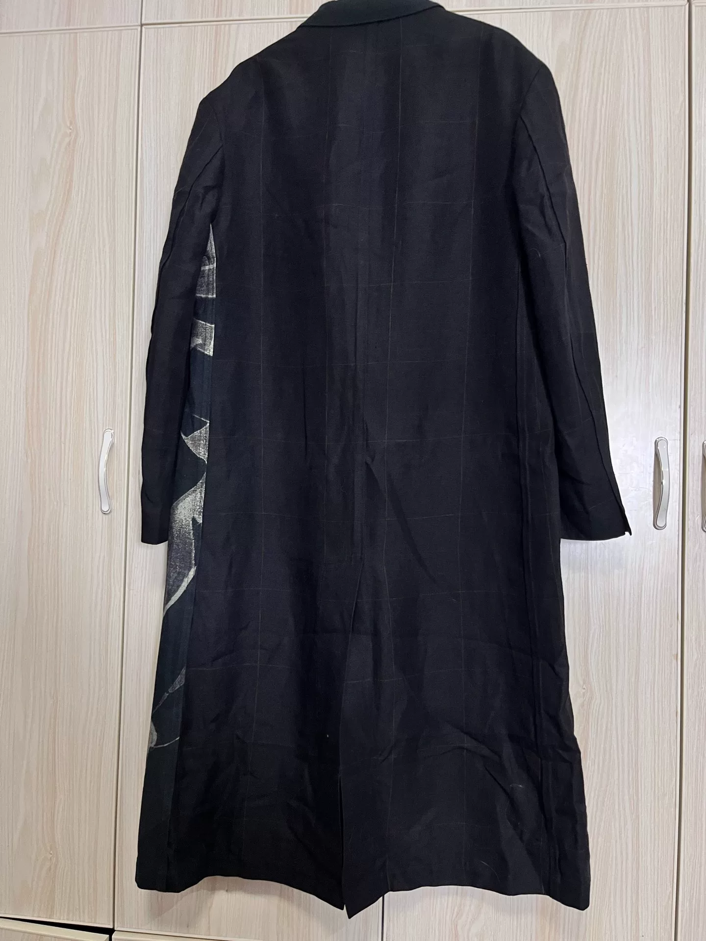 Yohji Yamamoto 23SS Linen Totem Coat — back