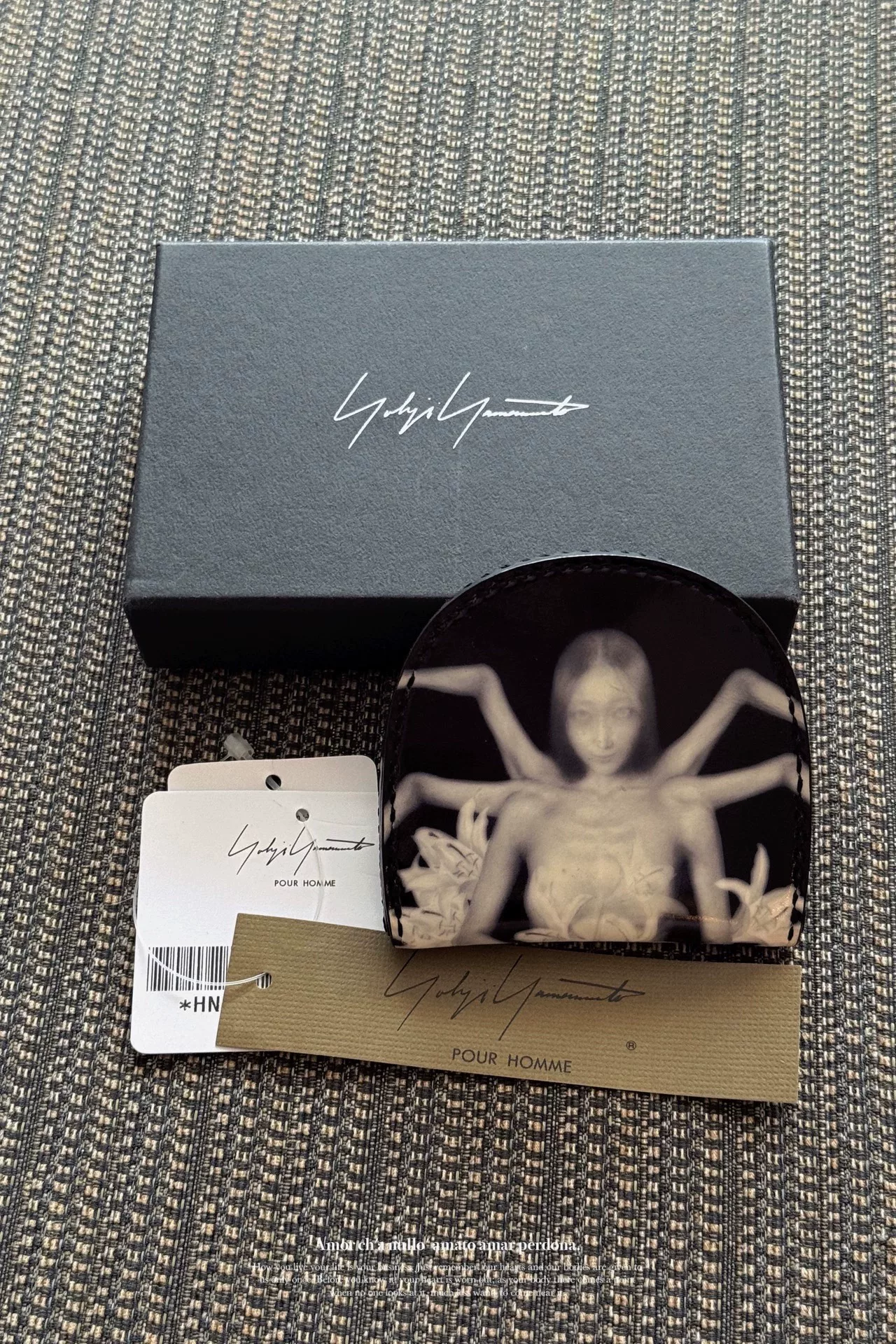 Yohji Yamamoto 20ss Lily Asura Leather Wallet