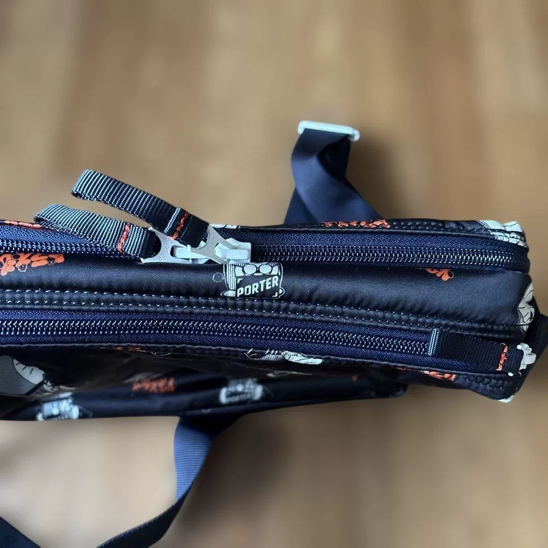 PORTER Doraemon Collaboration Crossbody Bag — label