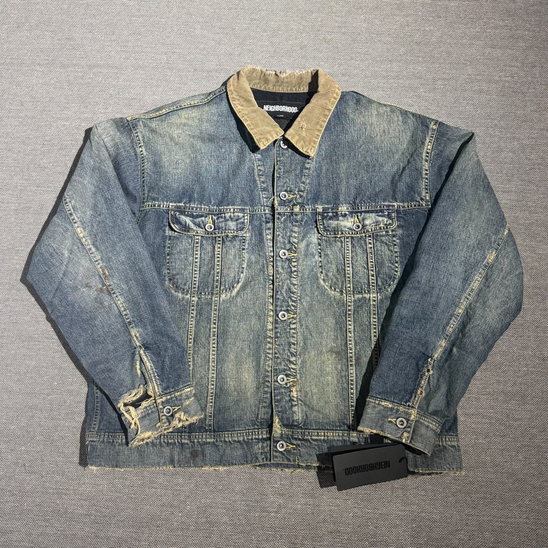 Neighborhood 23AW Savage Storm Rider Denim Jacket