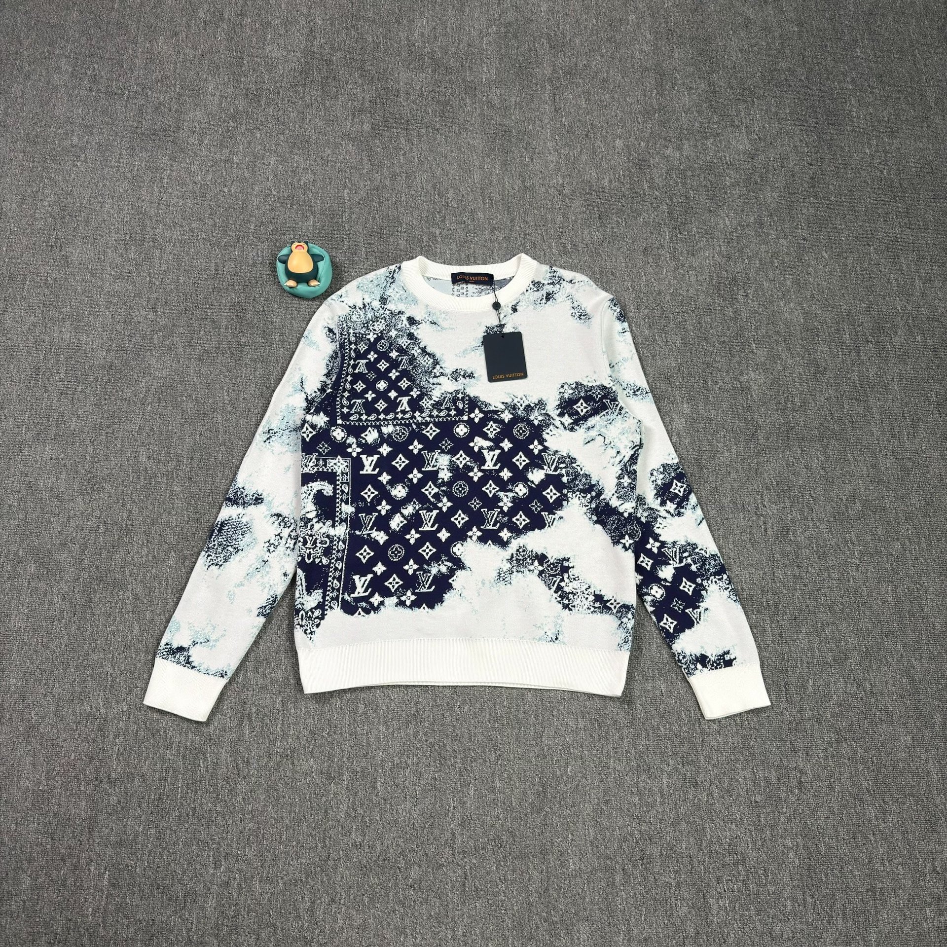 Louis Vuitton White Knit Sweater