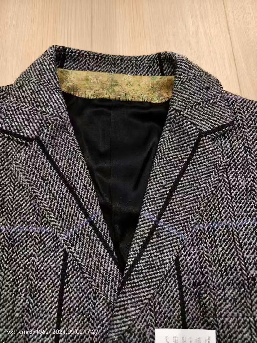 VISVIM YARDBIRD JKT HERRINGBONE — front