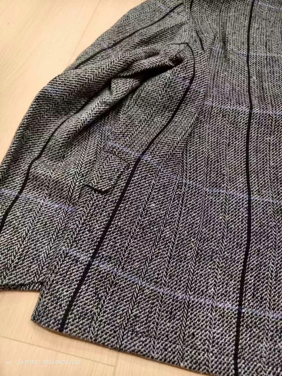 VISVIM YARDBIRD JKT HERRINGBONE — label